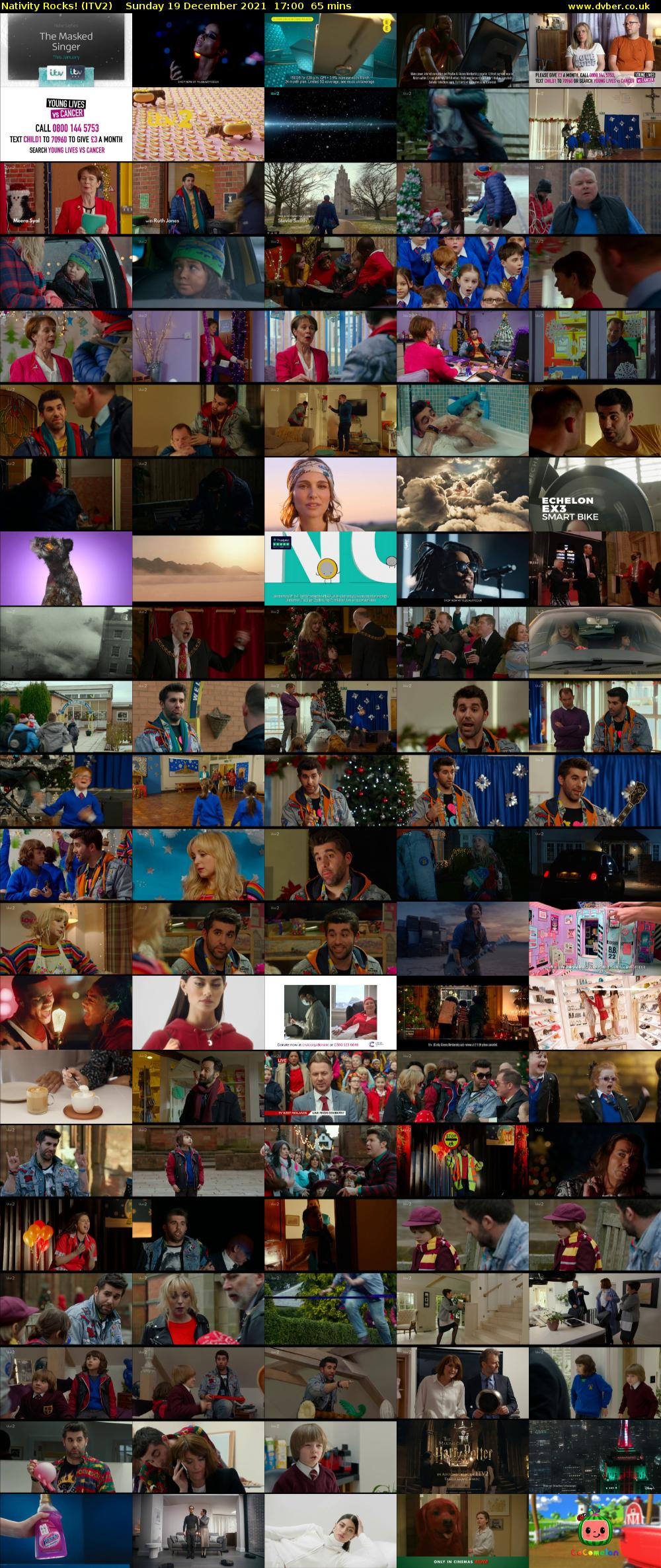 Nativity Rocks! (ITV2) Sunday 19 December 2021 17:00 - 18:05