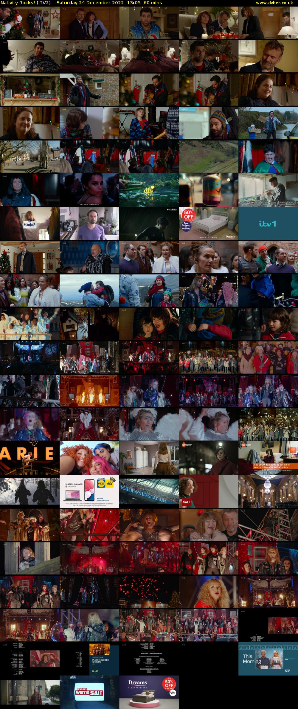 Nativity Rocks! (ITV2) Saturday 24 December 2022 13:05 - 14:05