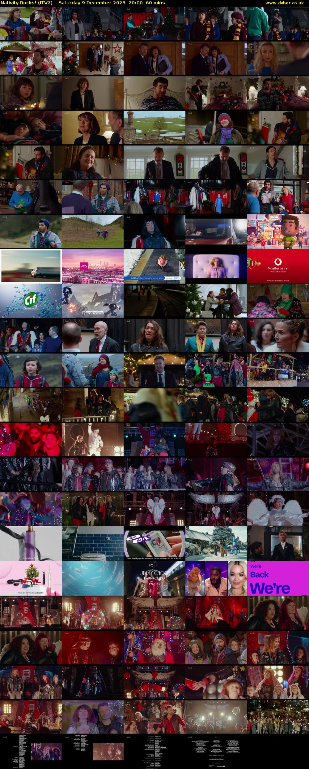 Nativity Rocks! (ITV2) Saturday 9 December 2023 20:00 - 21:00