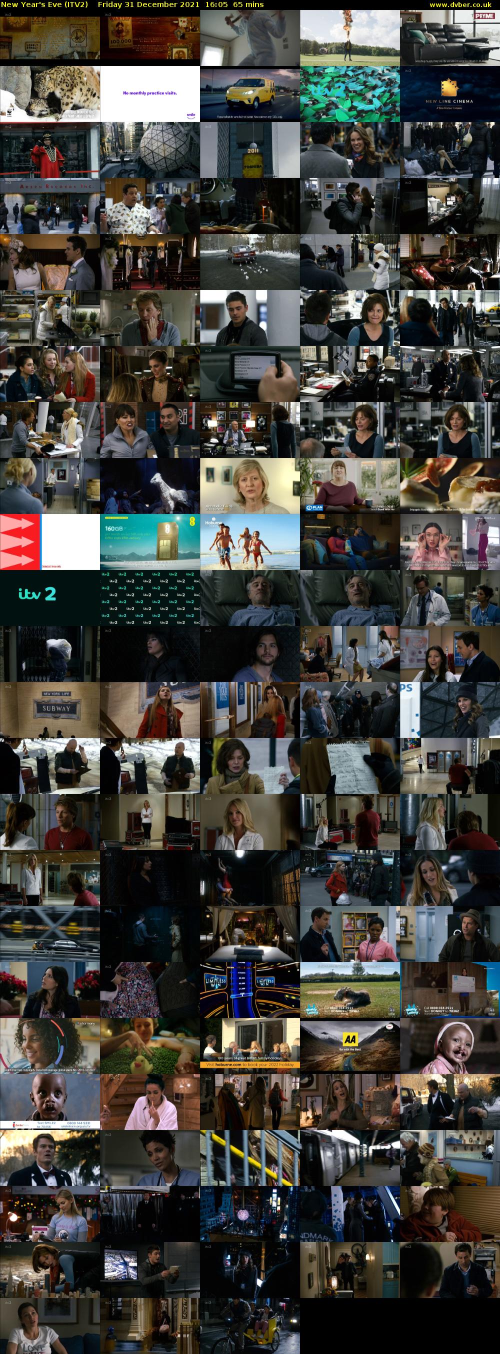 New Year's Eve (ITV2) Friday 31 December 2021 16:05 - 17:10