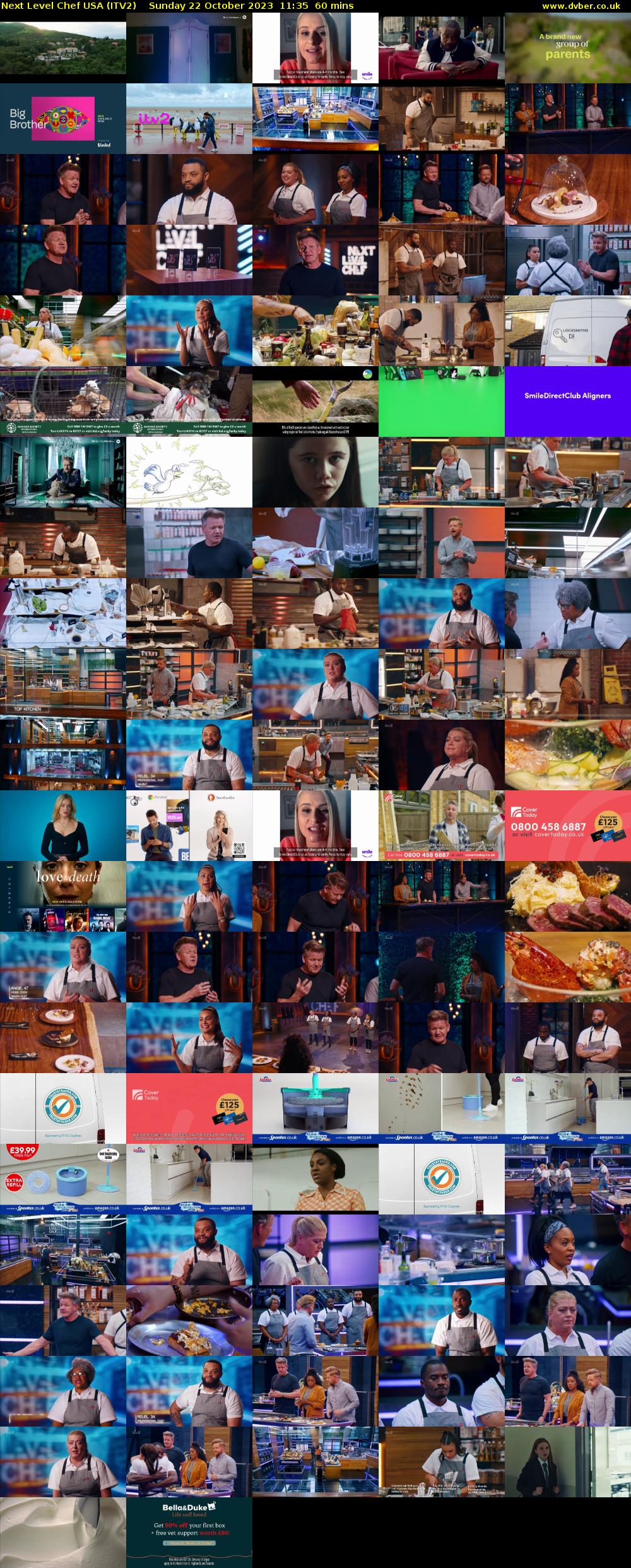 Next Level Chef USA (ITV2) Sunday 22 October 2023 11:35 - 12:35