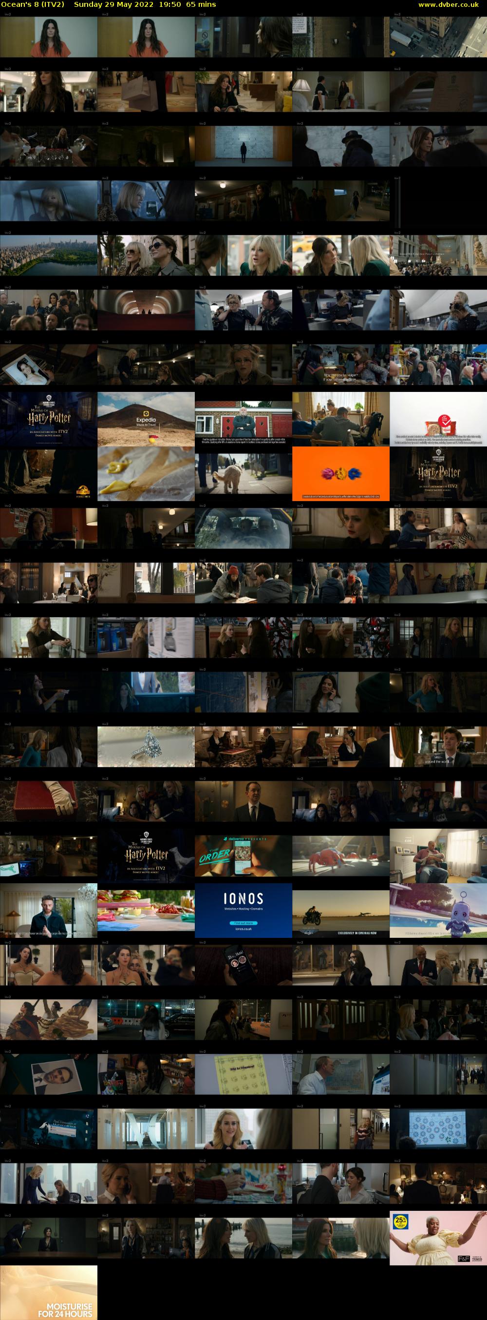 Ocean's 8 (ITV2) Sunday 29 May 2022 19:50 - 20:55