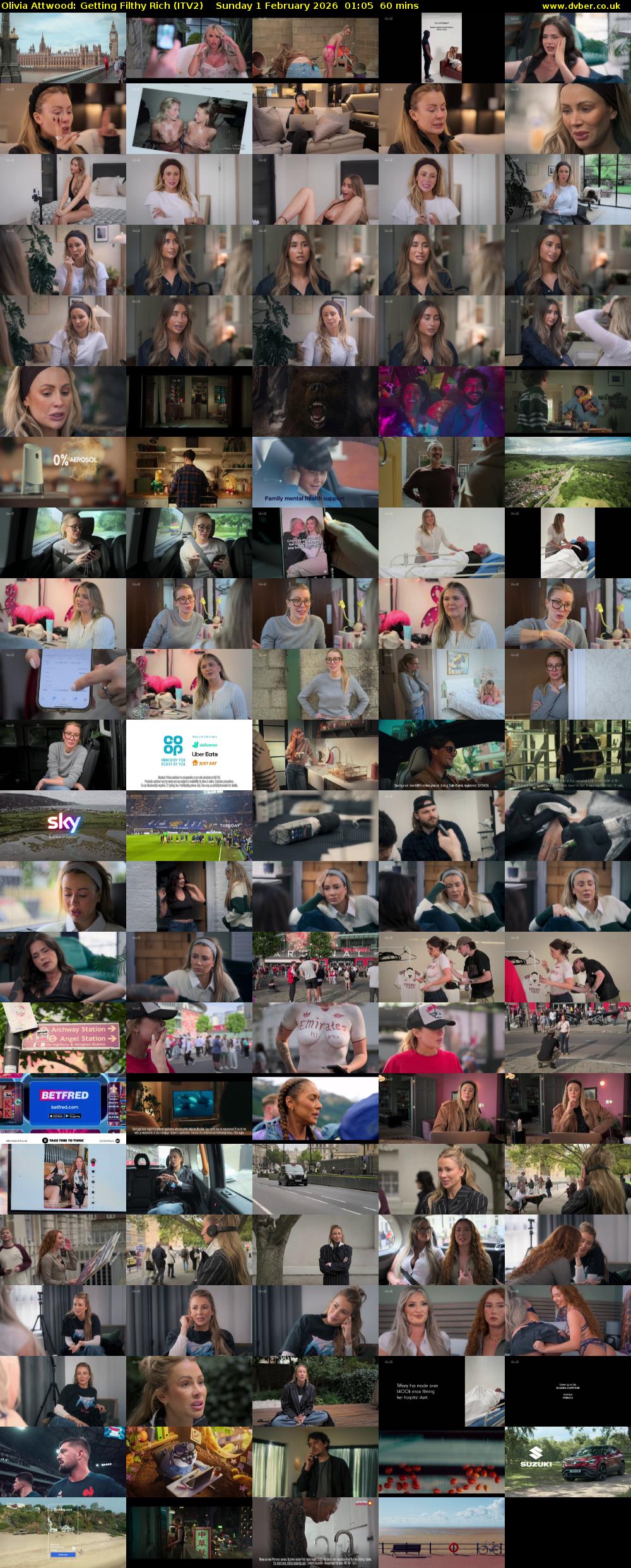 Olivia Attwood: Getting Filthy Rich (ITV2) Sunday 1 February 2026 01:05 - 02:05