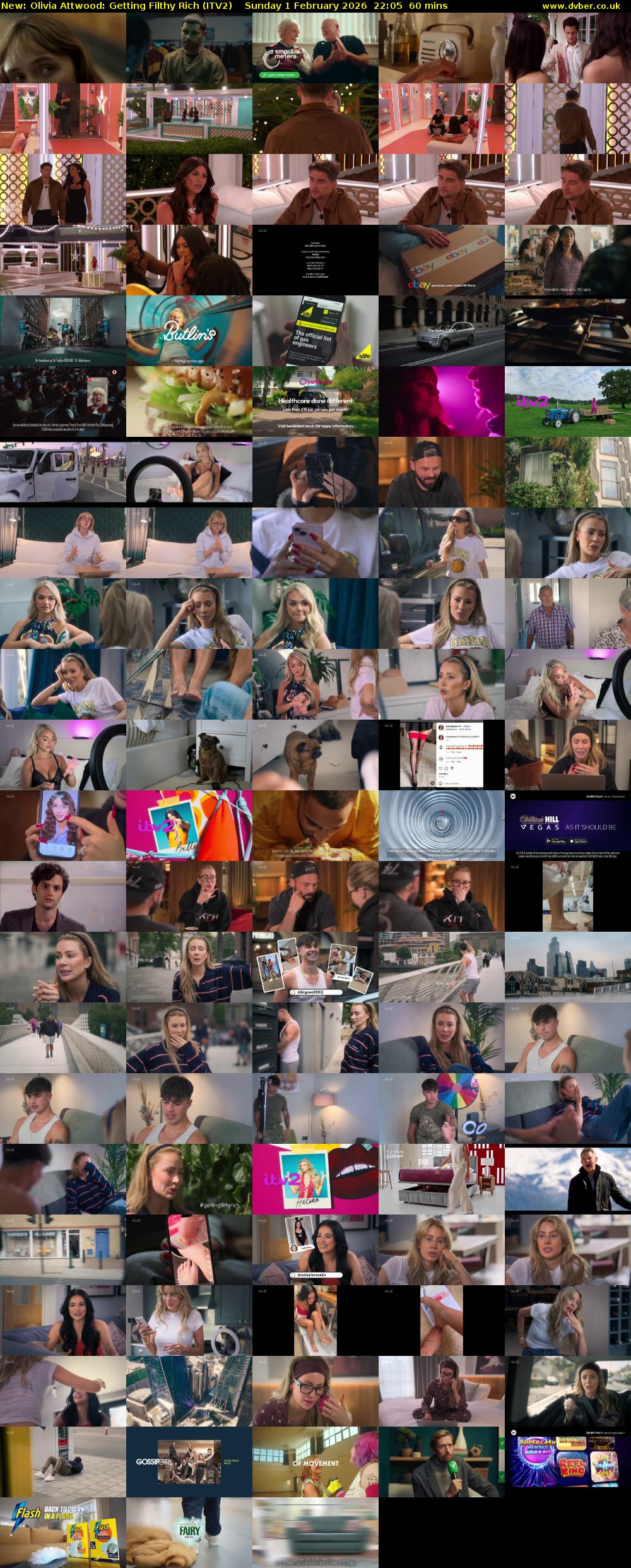 Olivia Attwood: Getting Filthy Rich (ITV2) Sunday 1 February 2026 22:05 - 23:05