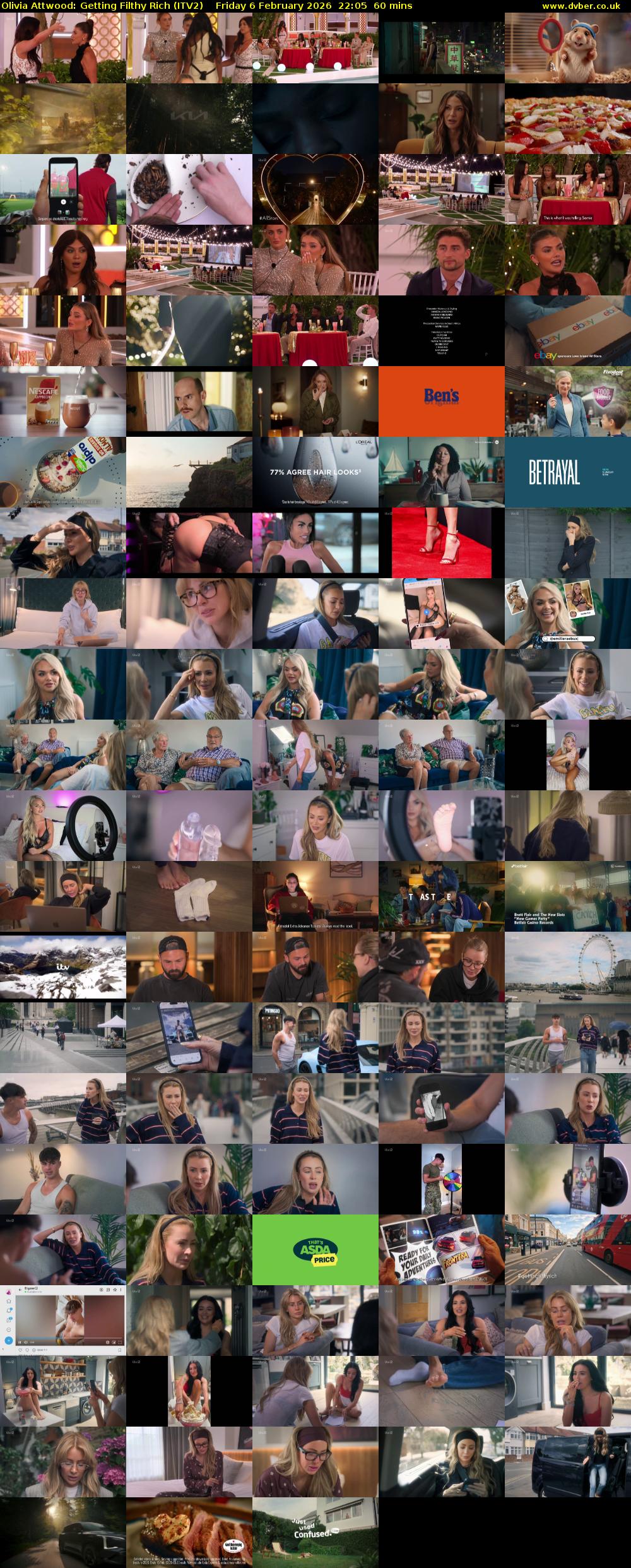 Olivia Attwood: Getting Filthy Rich (ITV2) Friday 6 February 2026 22:05 - 23:05