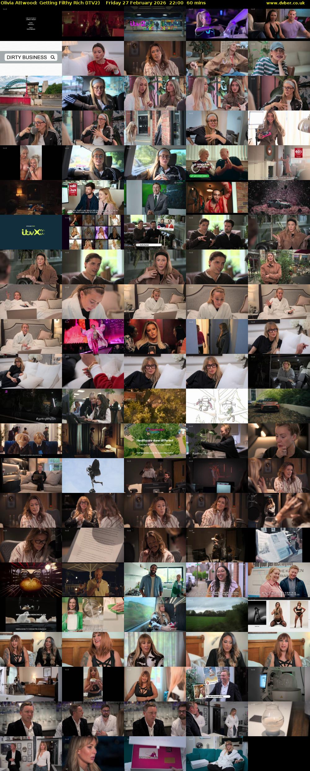 Olivia Attwood: Getting Filthy Rich (ITV2) Friday 27 February 2026 22:00 - 23:00