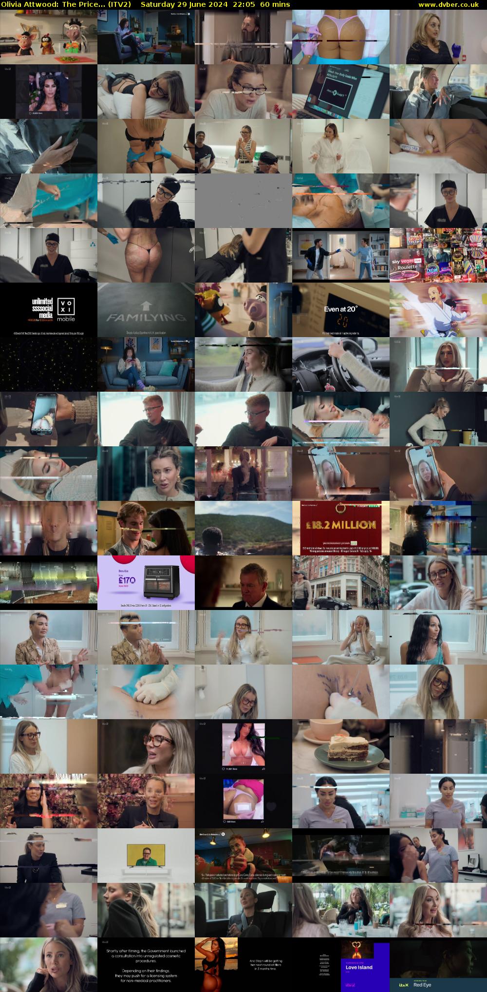 Olivia Attwood: The Price... (ITV2) Saturday 29 June 2024 22:05 - 23:05