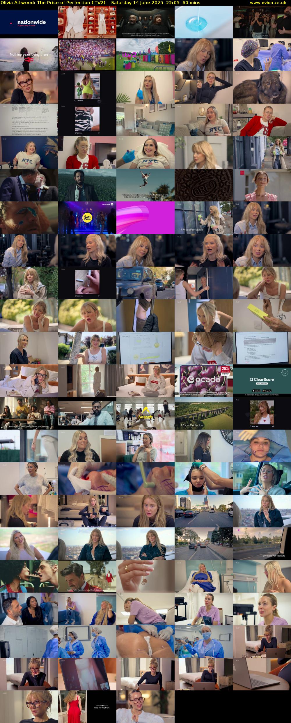 Olivia Attwood: The Price of Perfection (ITV2) Saturday 14 June 2025 22:05 - 23:05