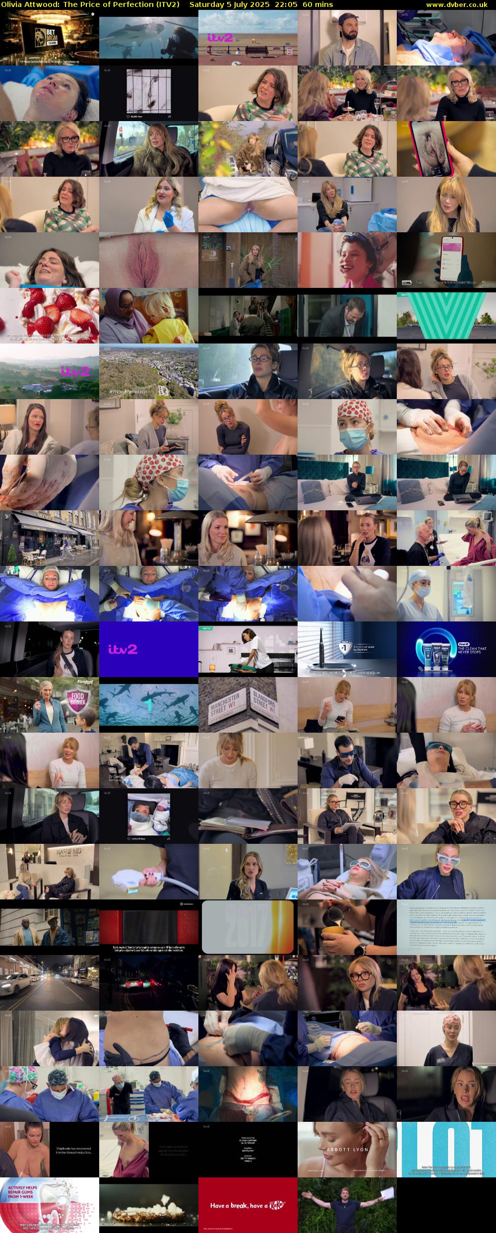 Olivia Attwood: The Price of Perfection (ITV2) Saturday 5 July 2025 22:05 - 23:05