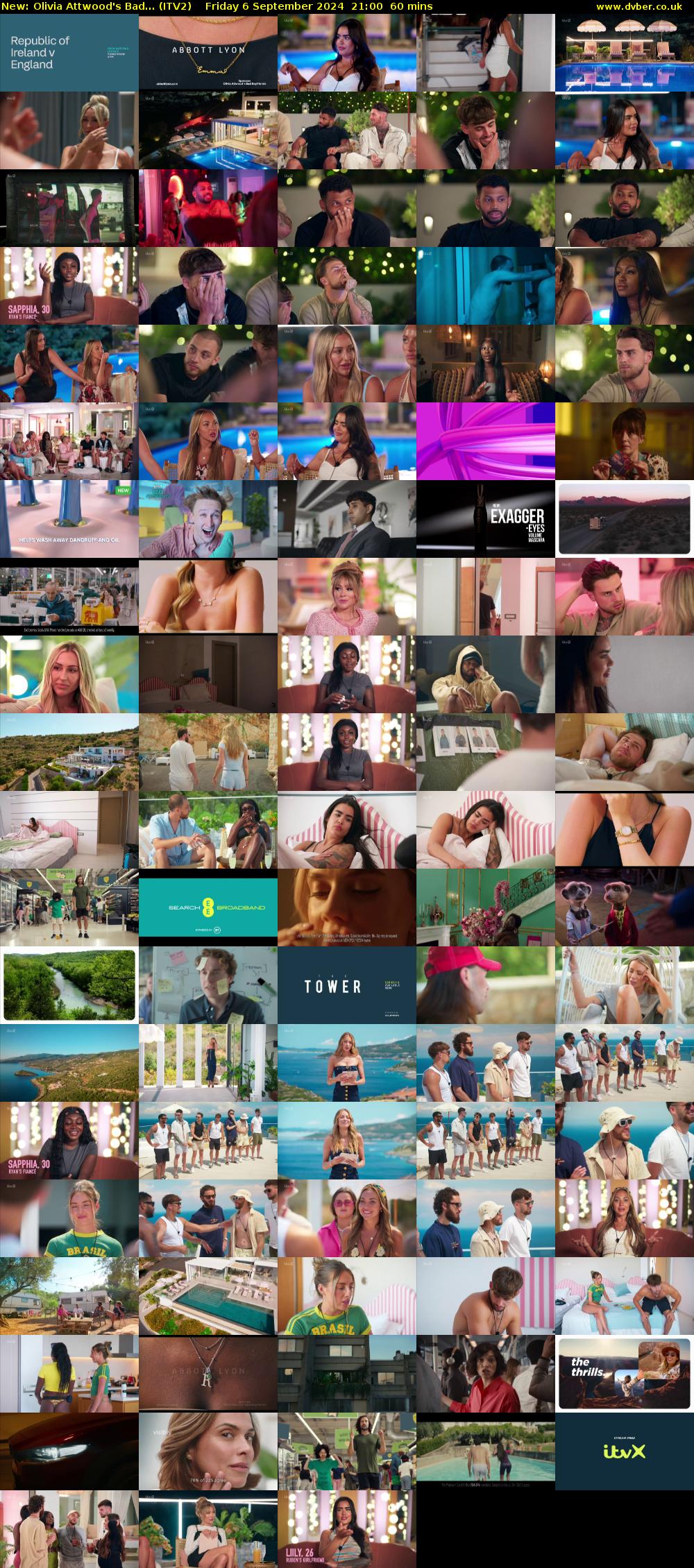 Olivia Attwood's Bad... (ITV2) Friday 6 September 2024 21:00 - 22:00
