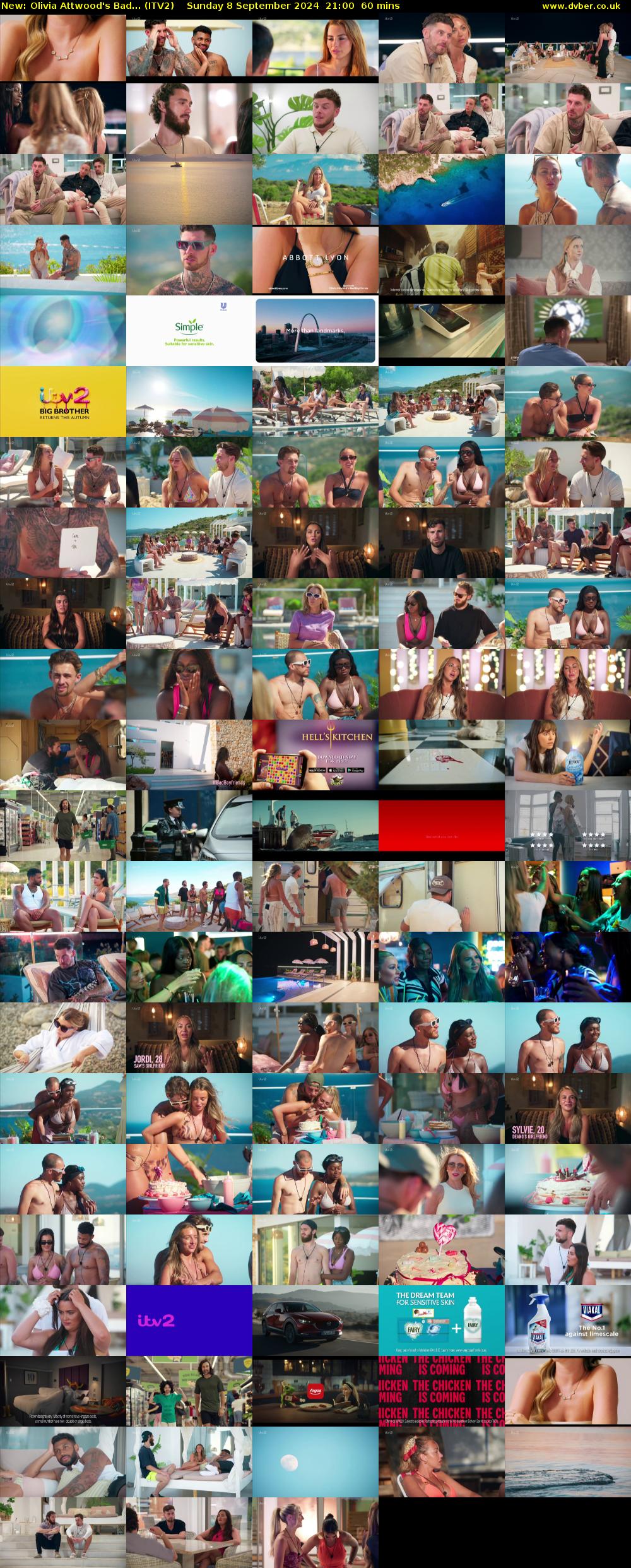 Olivia Attwood's Bad... (ITV2) Sunday 8 September 2024 21:00 - 22:00