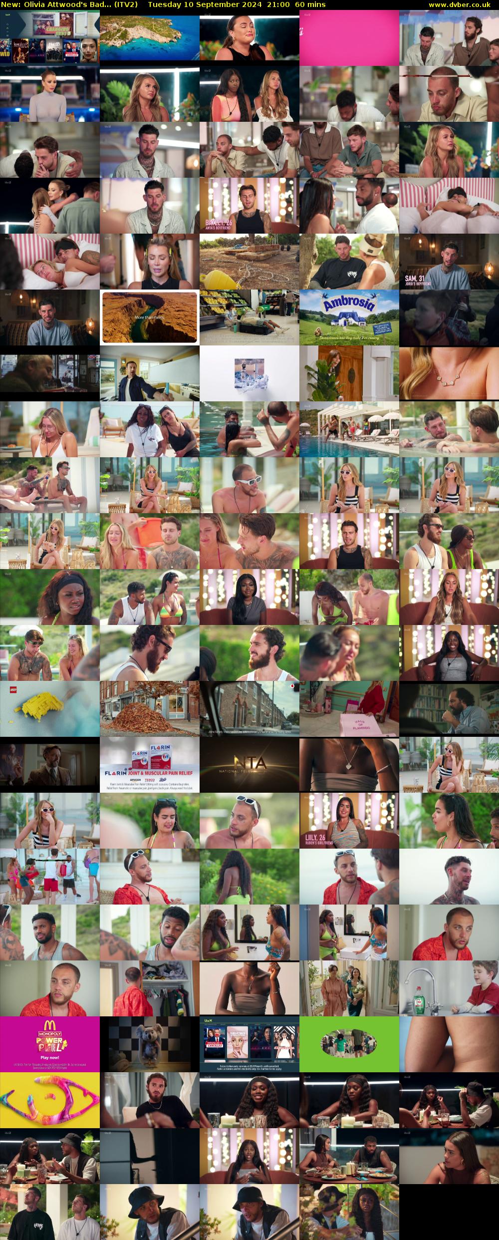 Olivia Attwood's Bad... (ITV2) Tuesday 10 September 2024 21:00 - 22:00