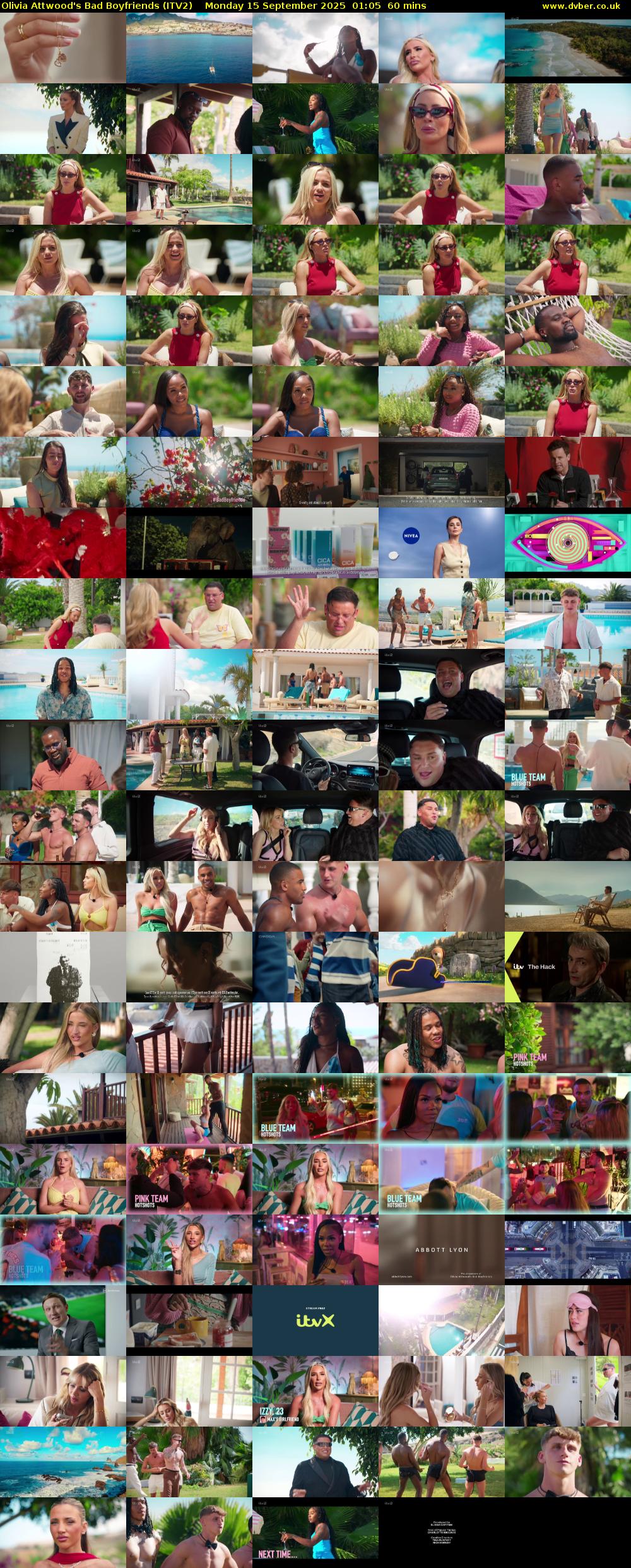 Olivia Attwood's Bad Boyfriends (ITV2) Monday 15 September 2025 01:05 - 02:05