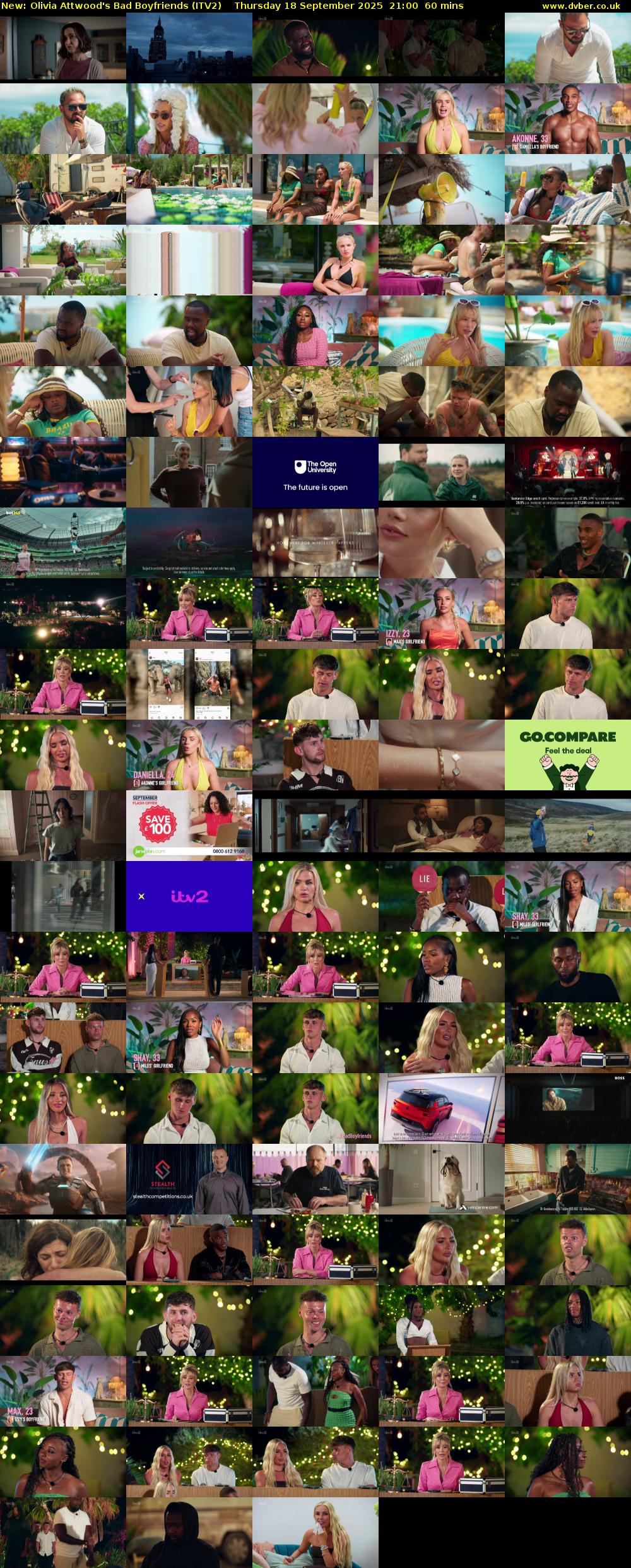 Olivia Attwood's Bad Boyfriends (ITV2) Thursday 18 September 2025 21:00 - 22:00