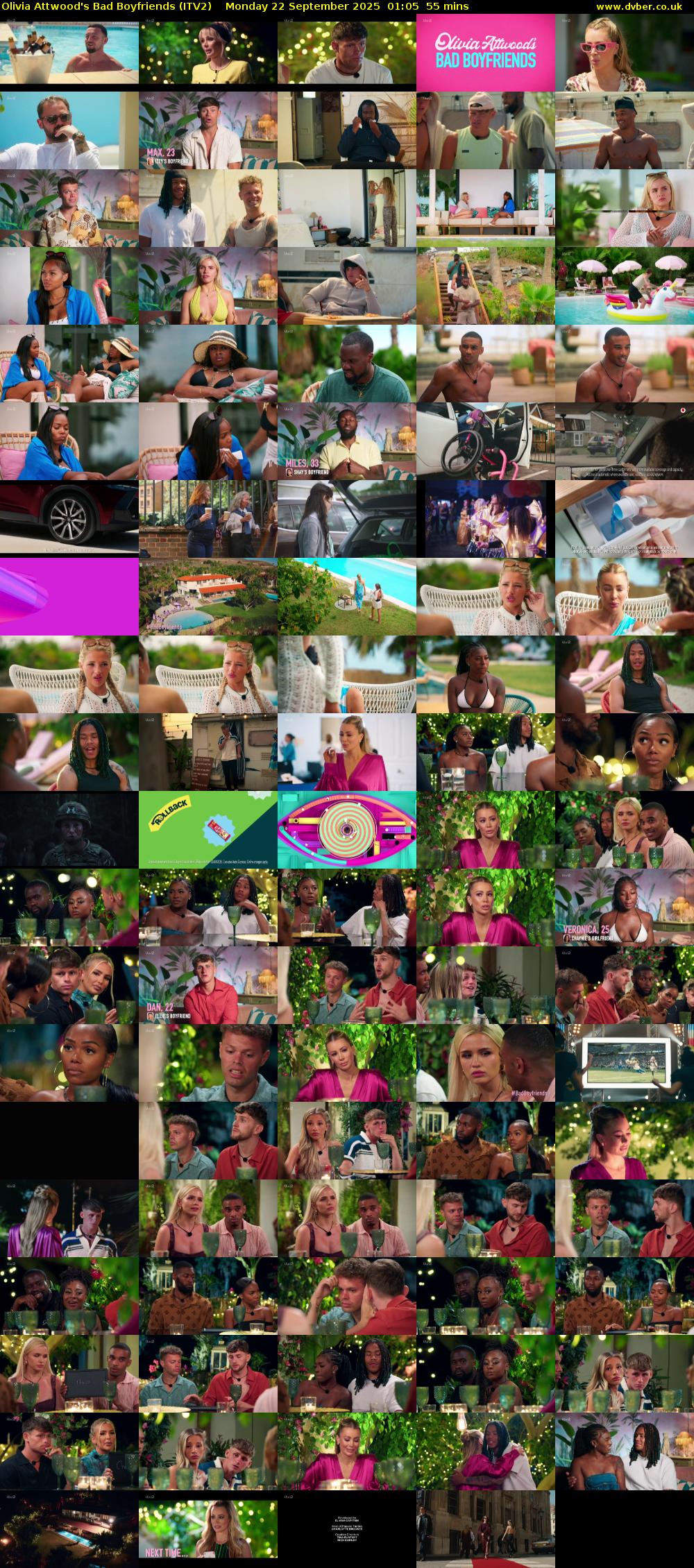Olivia Attwood's Bad Boyfriends (ITV2) Monday 22 September 2025 01:05 - 02:00