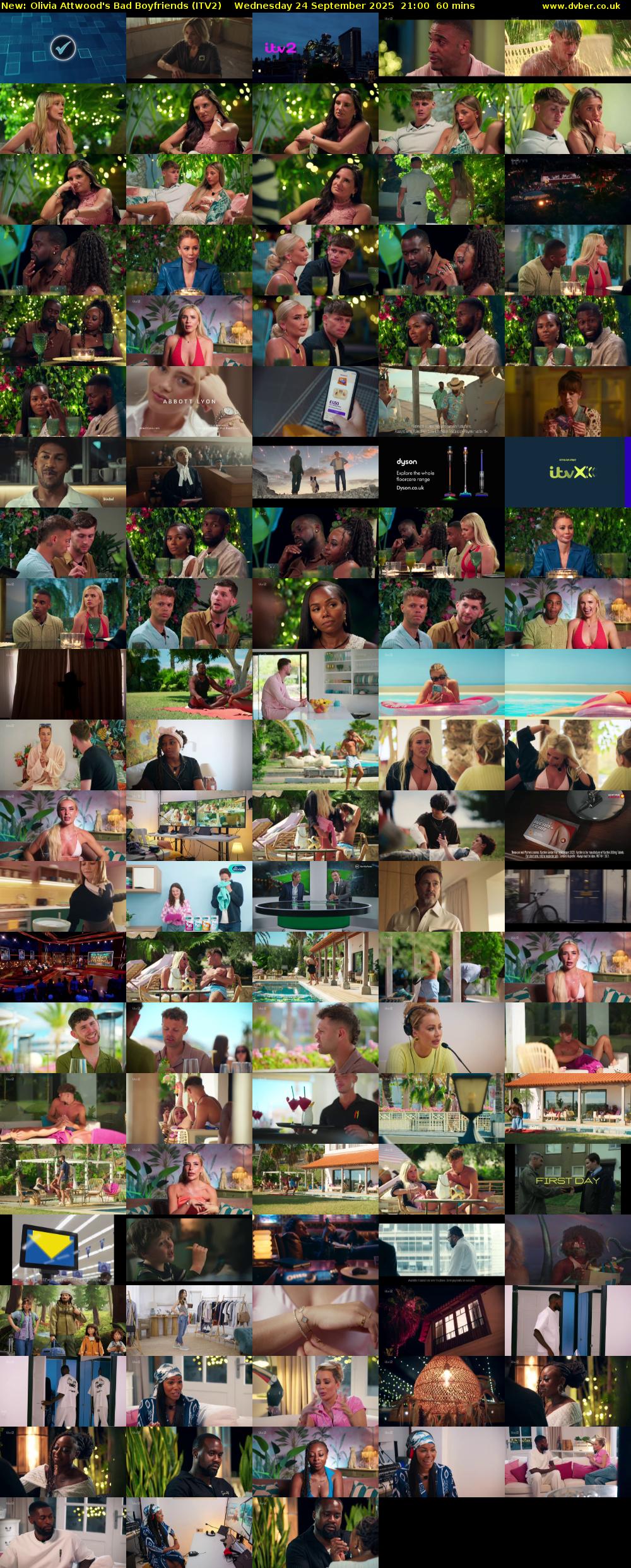 Olivia Attwood's Bad Boyfriends (ITV2) Wednesday 24 September 2025 21:00 - 22:00