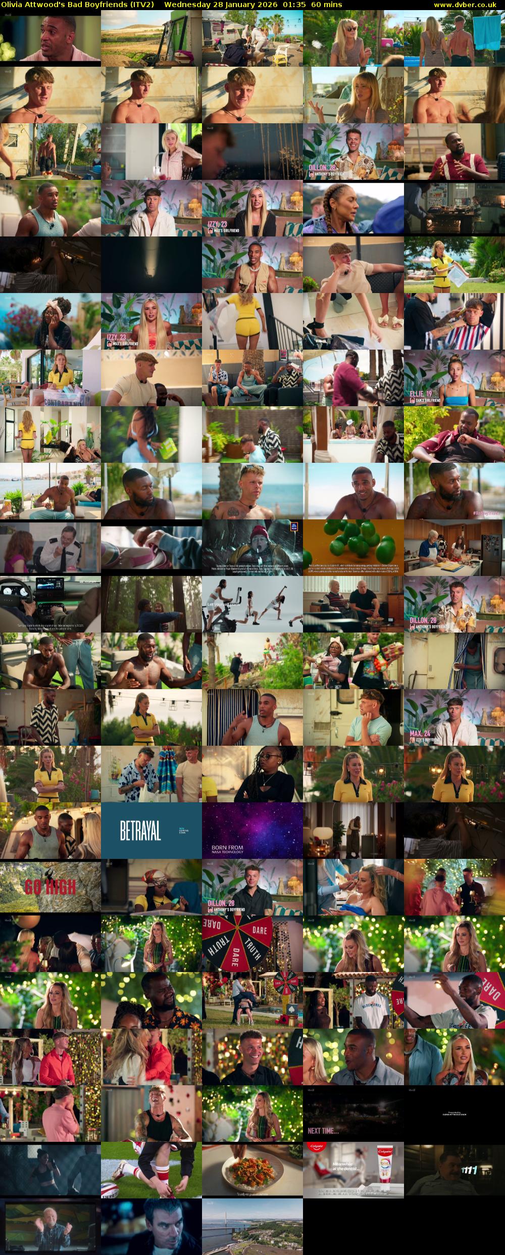 Olivia Attwood's Bad Boyfriends (ITV2) Wednesday 28 January 2026 01:35 - 02:35