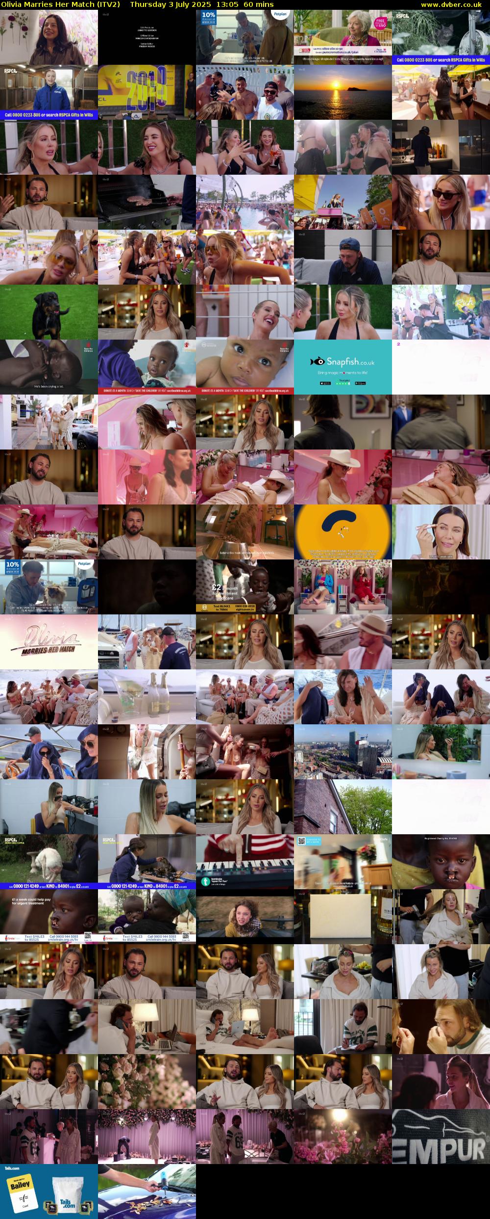 Olivia Marries Her Match (ITV2) Thursday 3 July 2025 13:05 - 14:05