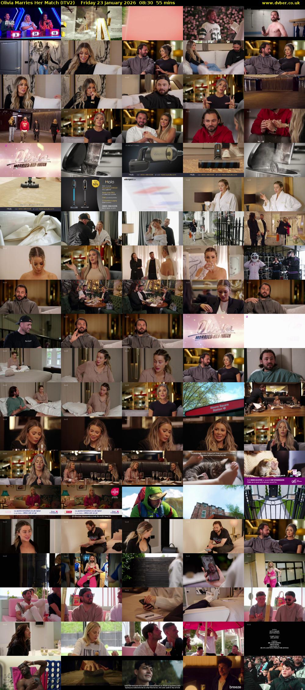 Olivia Marries Her Match (ITV2) Friday 23 January 2026 08:30 - 09:25