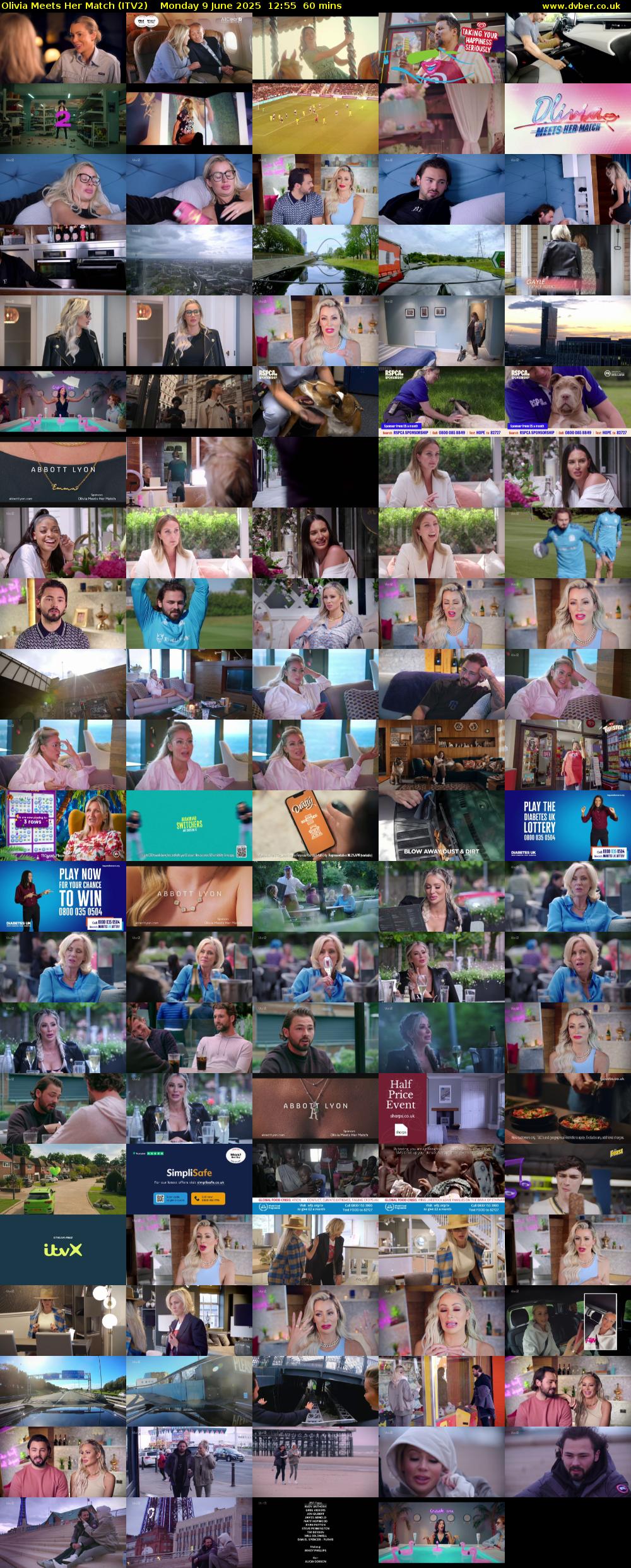 Olivia Meets Her Match (ITV2) Monday 9 June 2025 12:55 - 13:55