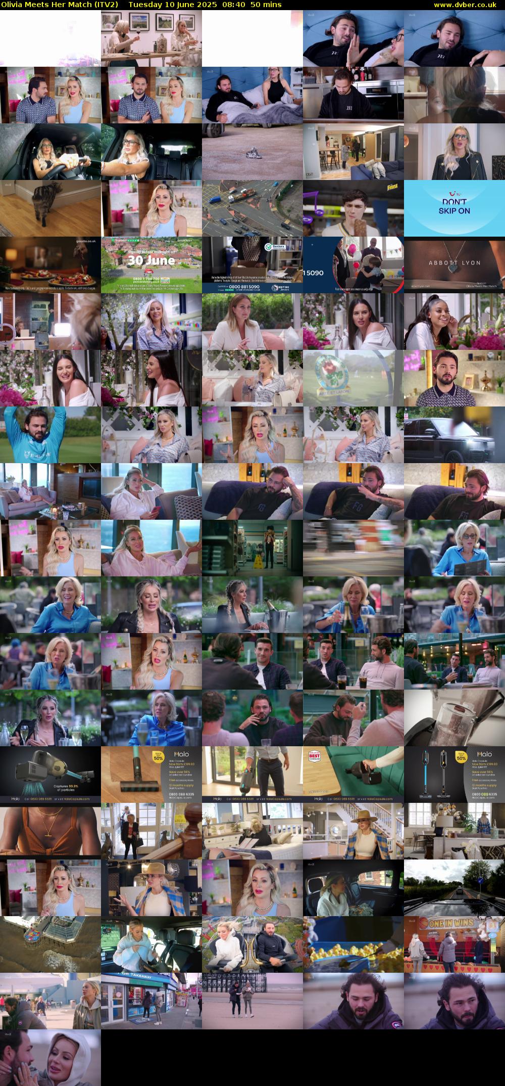 Olivia Meets Her Match (ITV2) Tuesday 10 June 2025 08:40 - 09:30