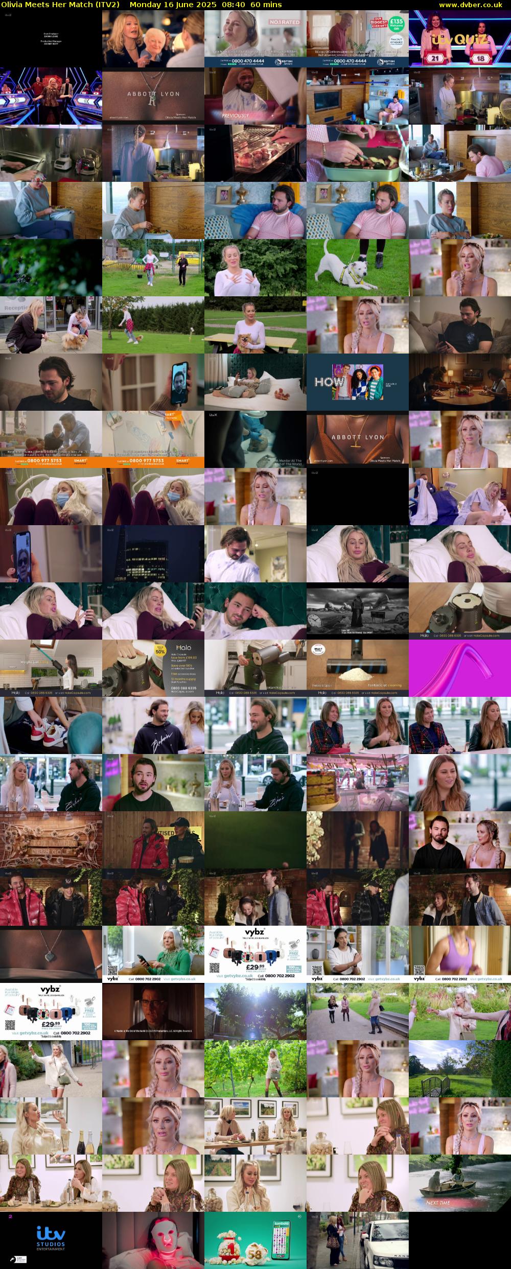Olivia Meets Her Match (ITV2) Monday 16 June 2025 08:40 - 09:40
