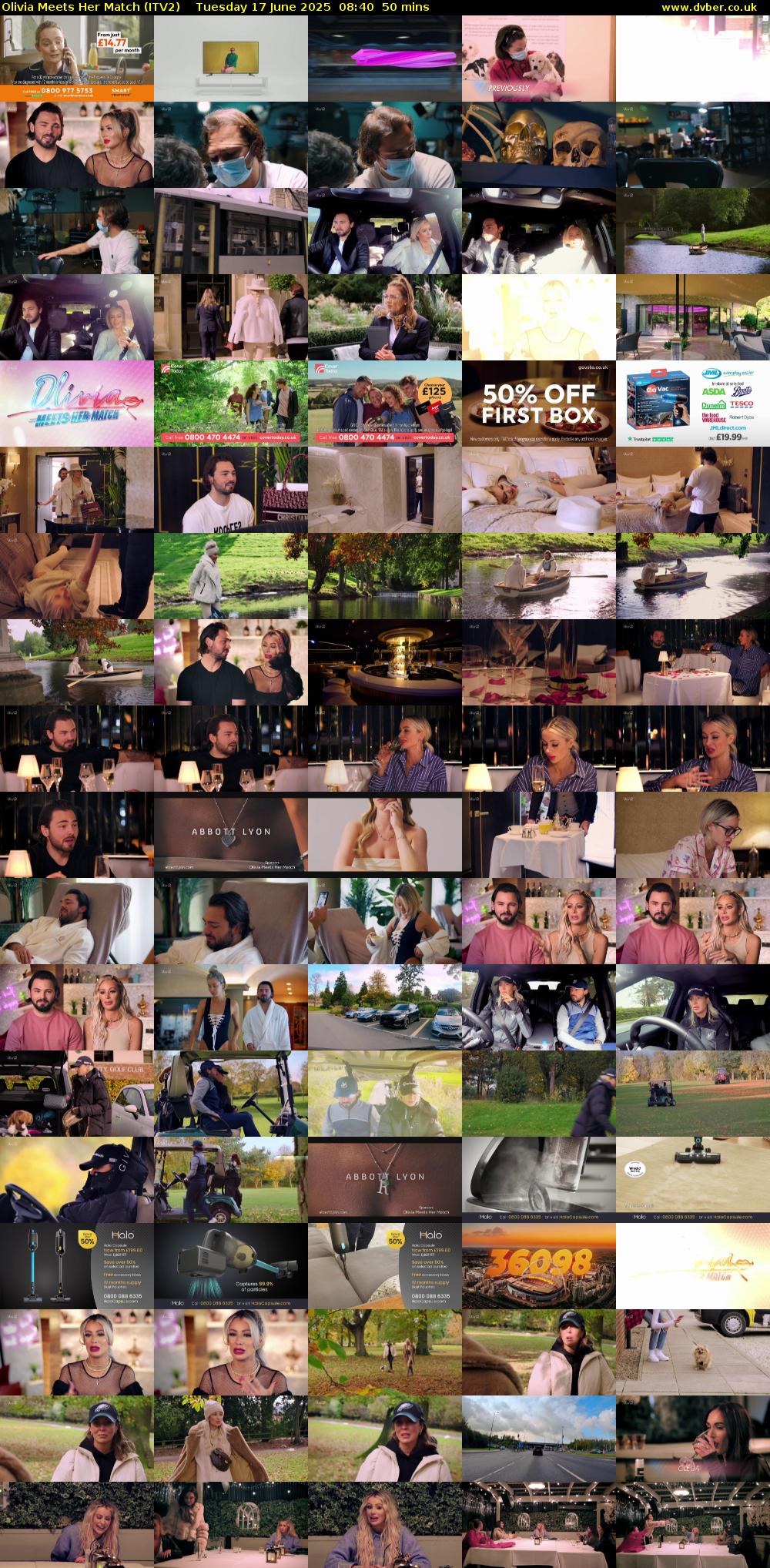 Olivia Meets Her Match (ITV2) Tuesday 17 June 2025 08:40 - 09:30