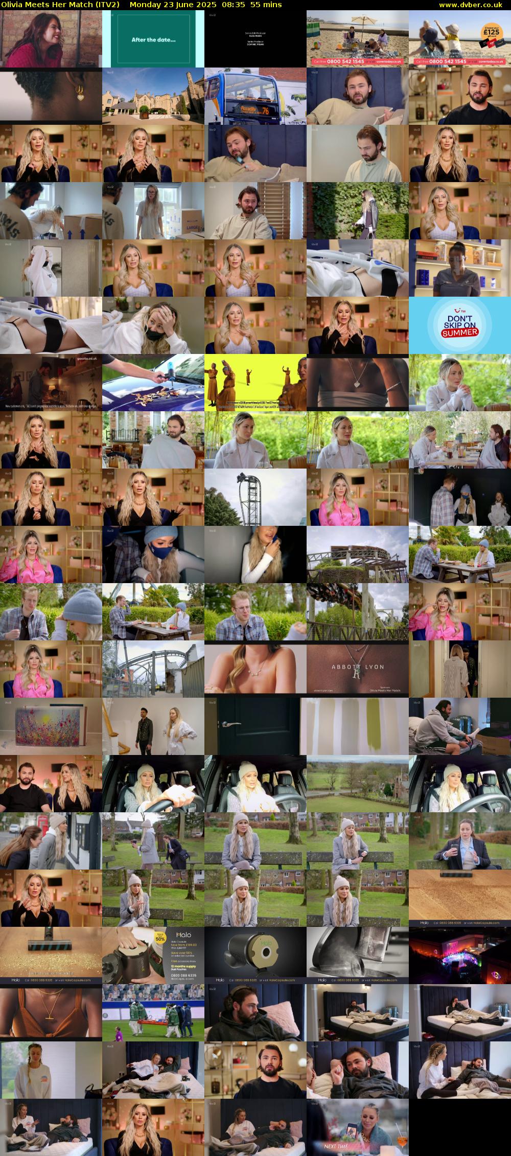 Olivia Meets Her Match (ITV2) Monday 23 June 2025 08:35 - 09:30