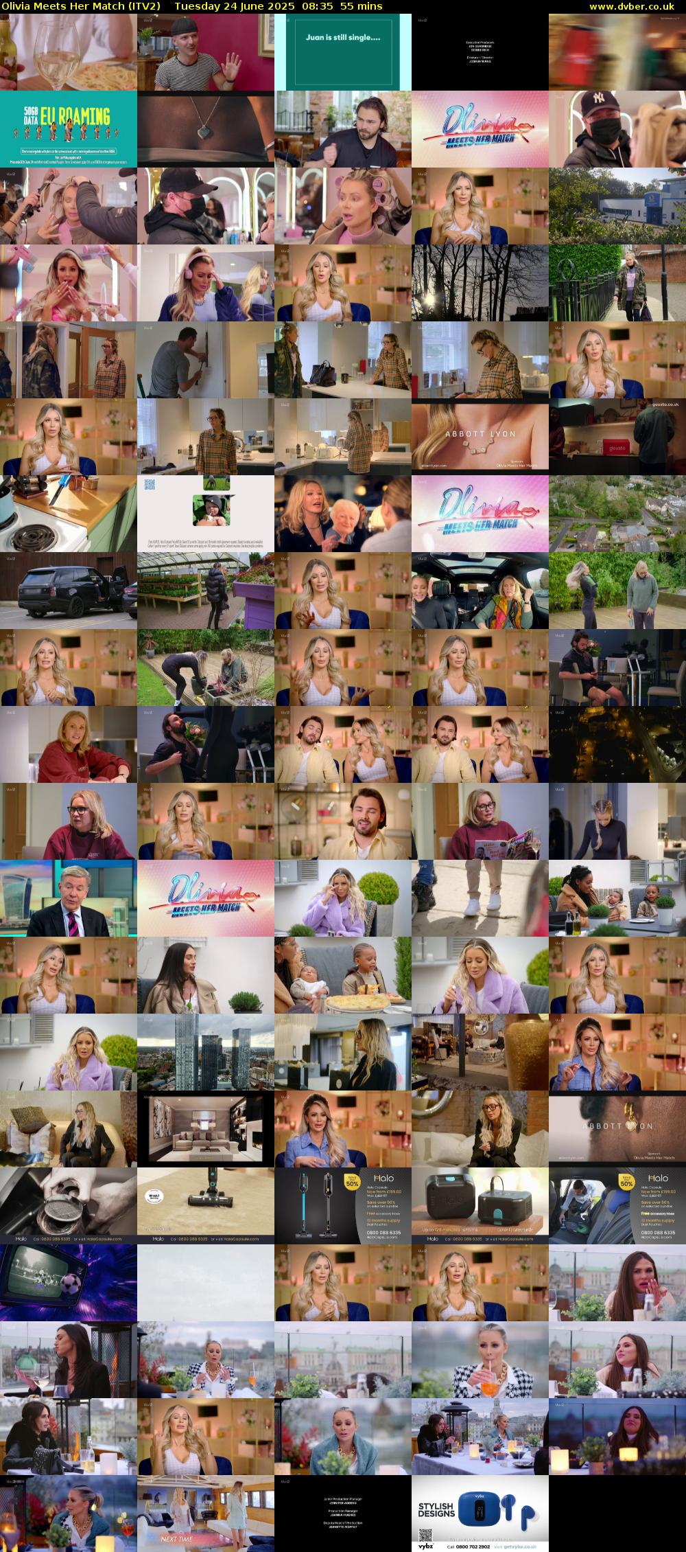 Olivia Meets Her Match (ITV2) Tuesday 24 June 2025 08:35 - 09:30