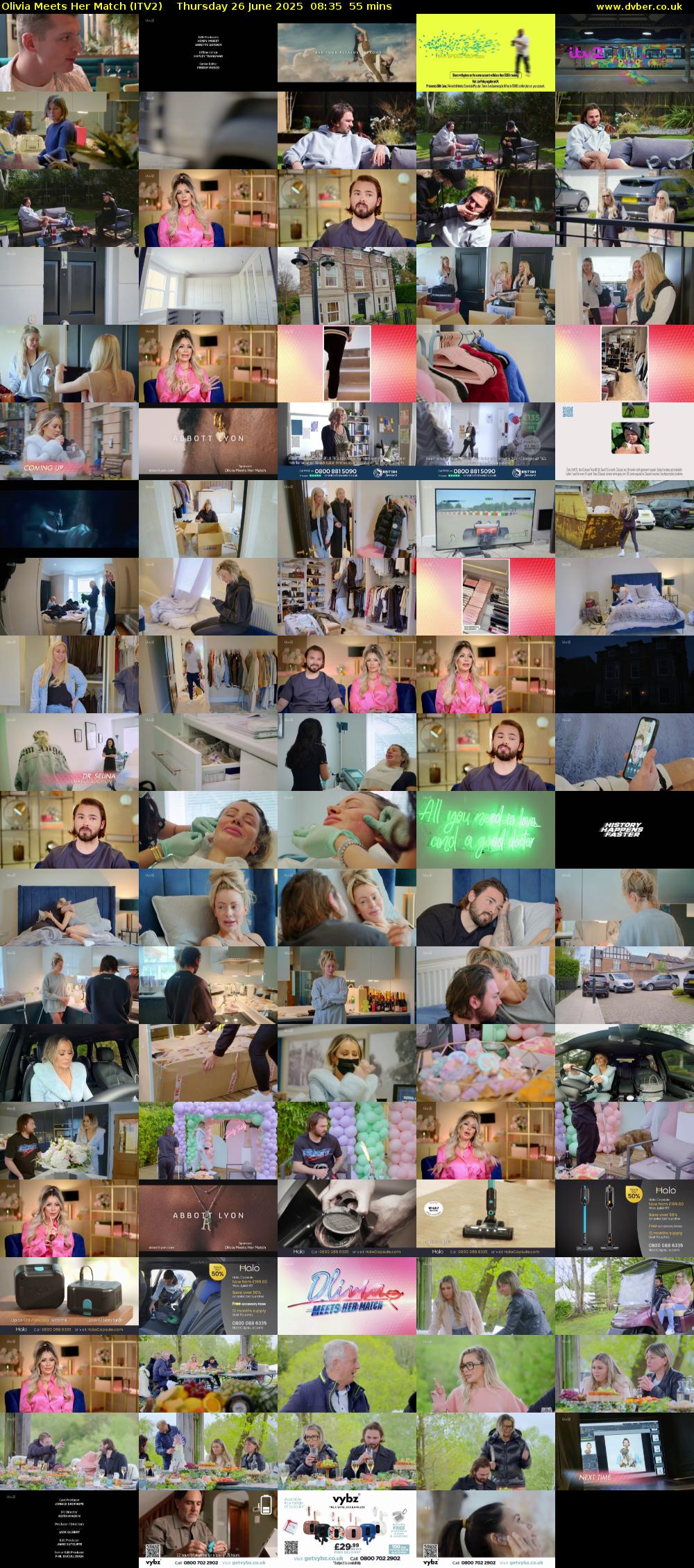 Olivia Meets Her Match (ITV2) Thursday 26 June 2025 08:35 - 09:30