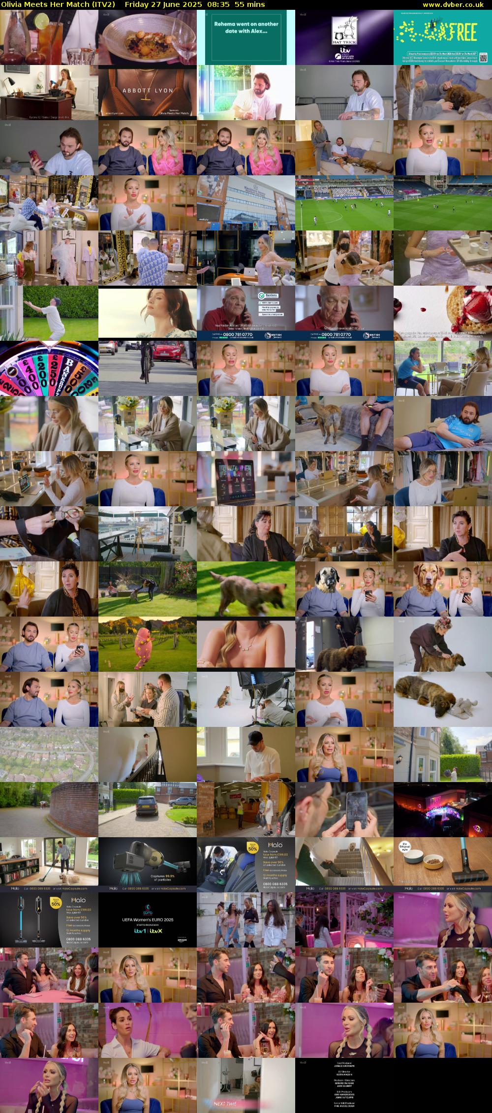 Olivia Meets Her Match (ITV2) Friday 27 June 2025 08:35 - 09:30