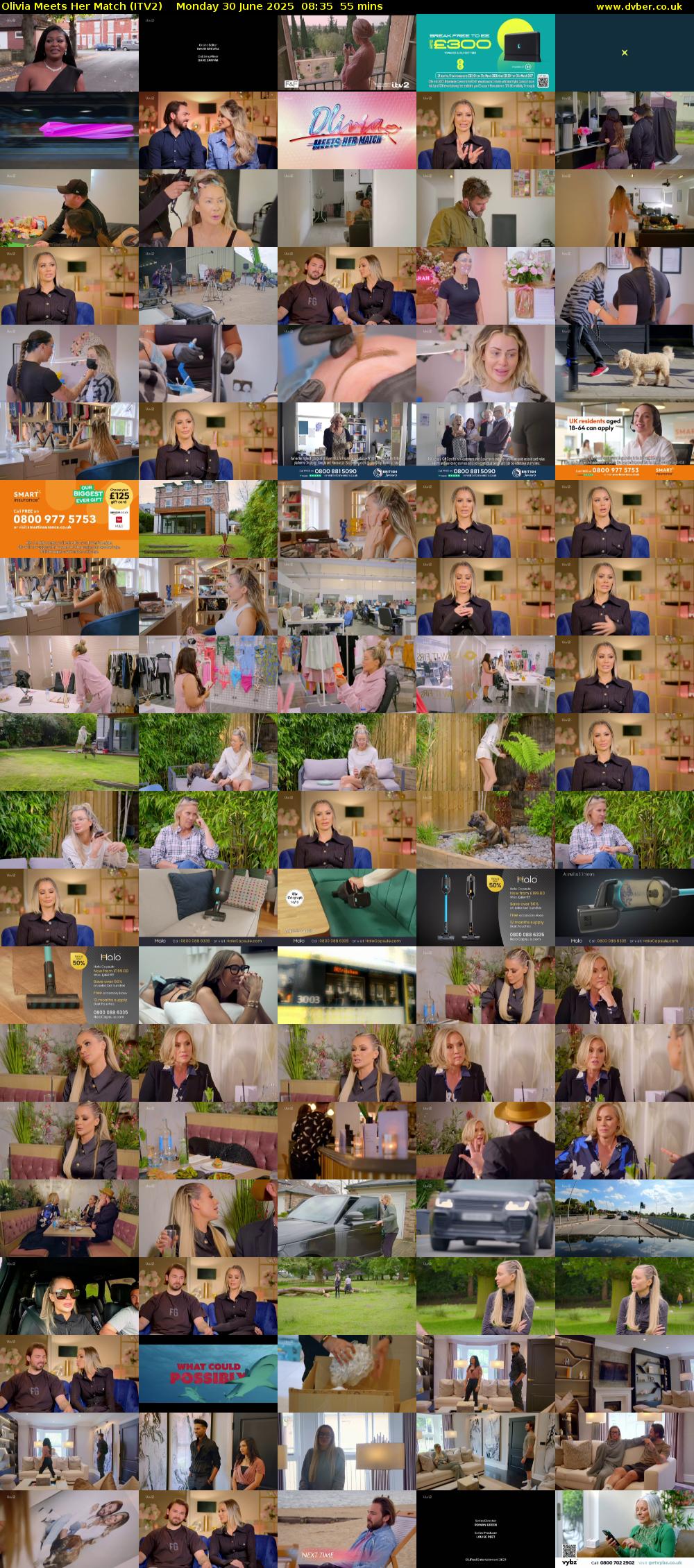 Olivia Meets Her Match (ITV2) Monday 30 June 2025 08:35 - 09:30