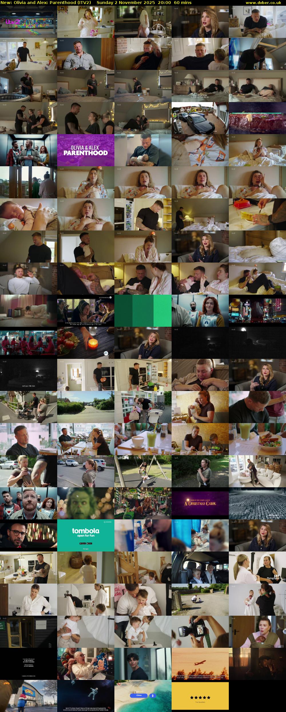 Olivia and Alex: Parenthood (ITV2) Sunday 2 November 2025 20:00 - 21:00