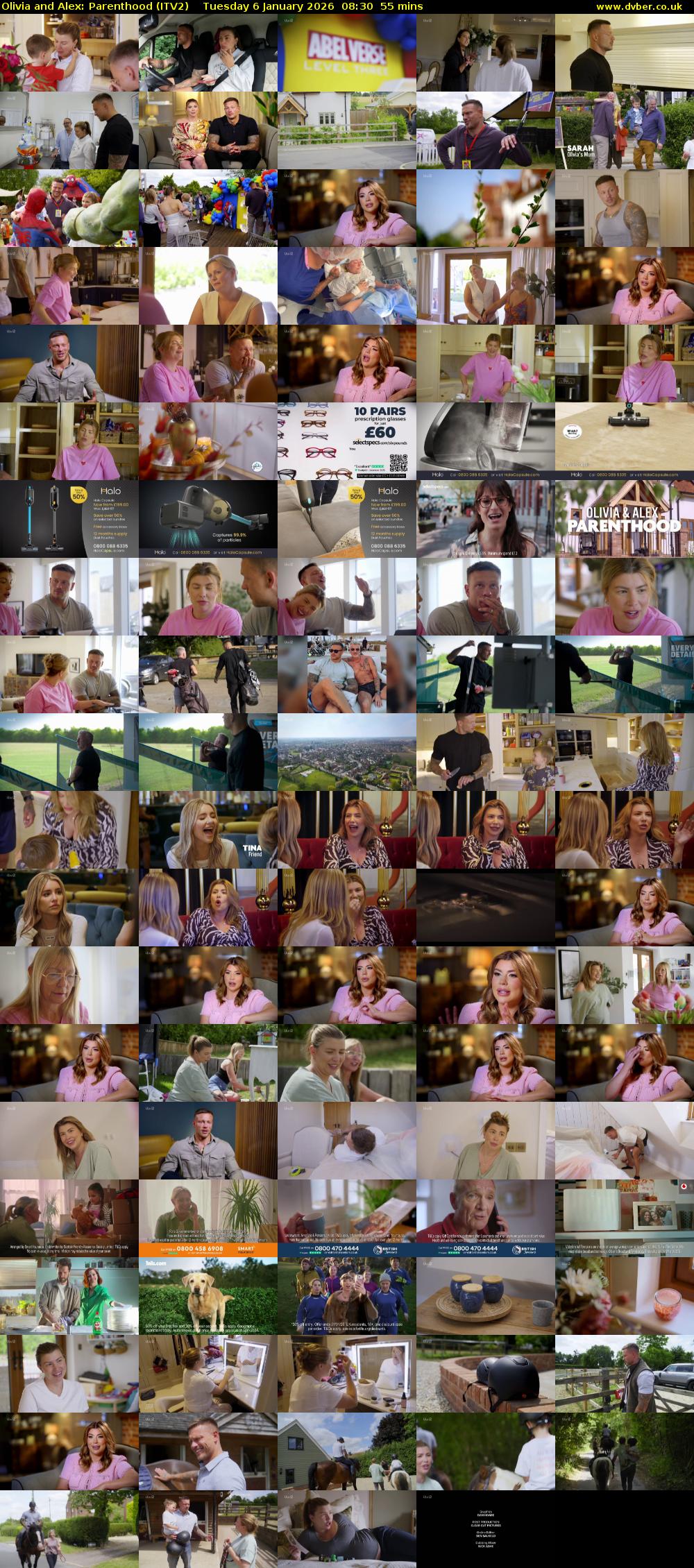 Olivia and Alex: Parenthood (ITV2) Tuesday 6 January 2026 08:30 - 09:25