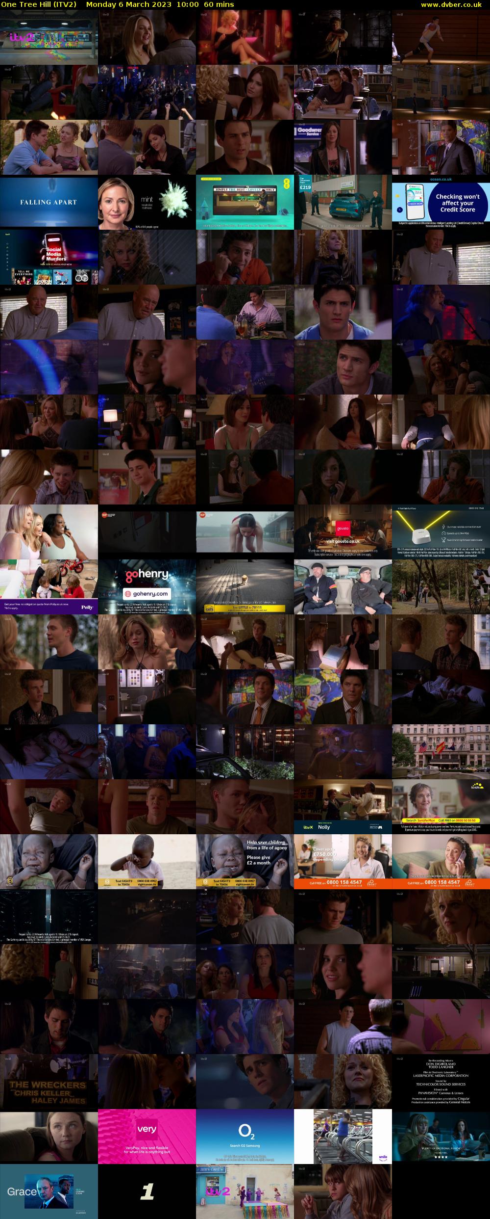 One Tree Hill (ITV2) Monday 6 March 2023 10:00 - 11:00