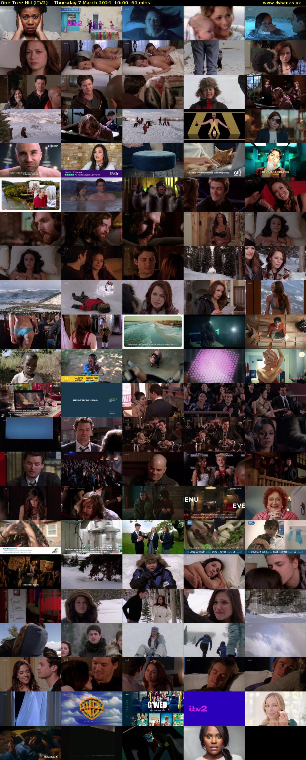 One Tree Hill (ITV2) Thursday 7 March 2024 10:00 - 11:00
