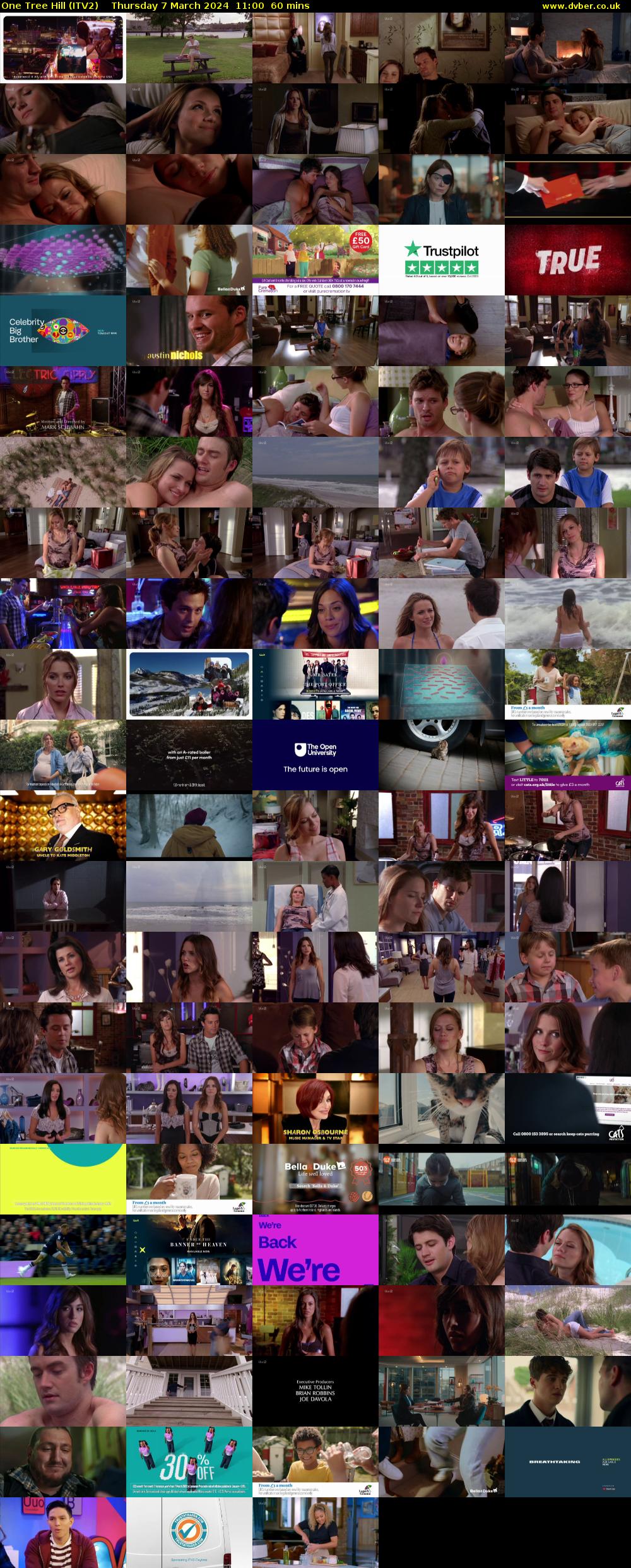 One Tree Hill (ITV2) Thursday 7 March 2024 11:00 - 12:00