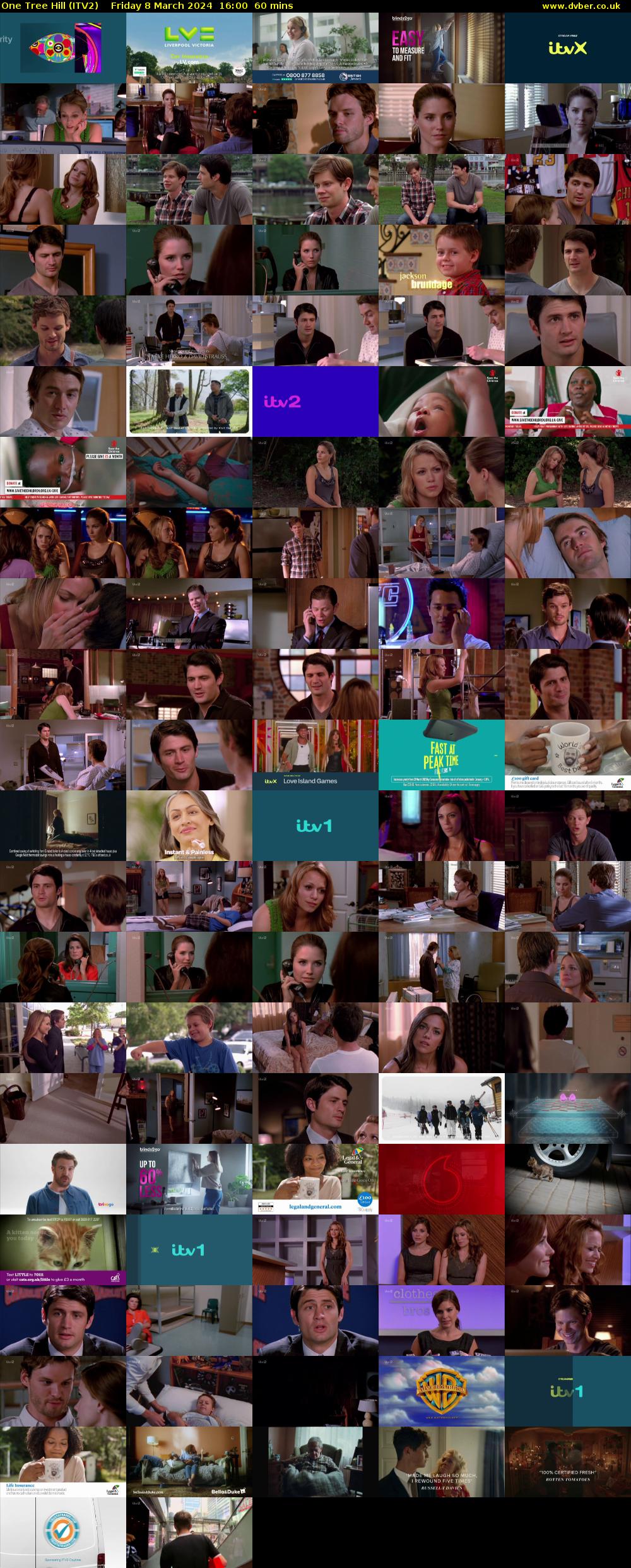 One Tree Hill (ITV2) Friday 8 March 2024 16:00 - 17:00