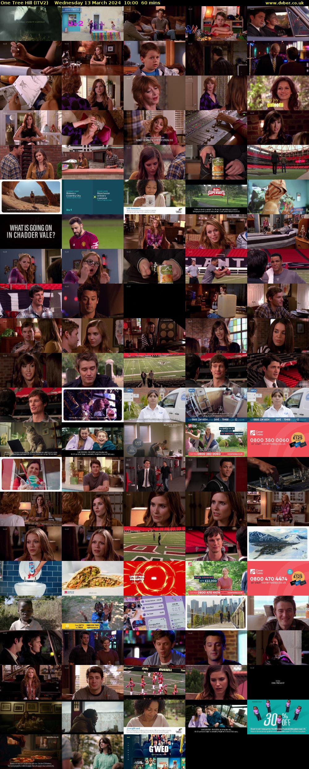 One Tree Hill (ITV2) Wednesday 13 March 2024 10:00 - 11:00