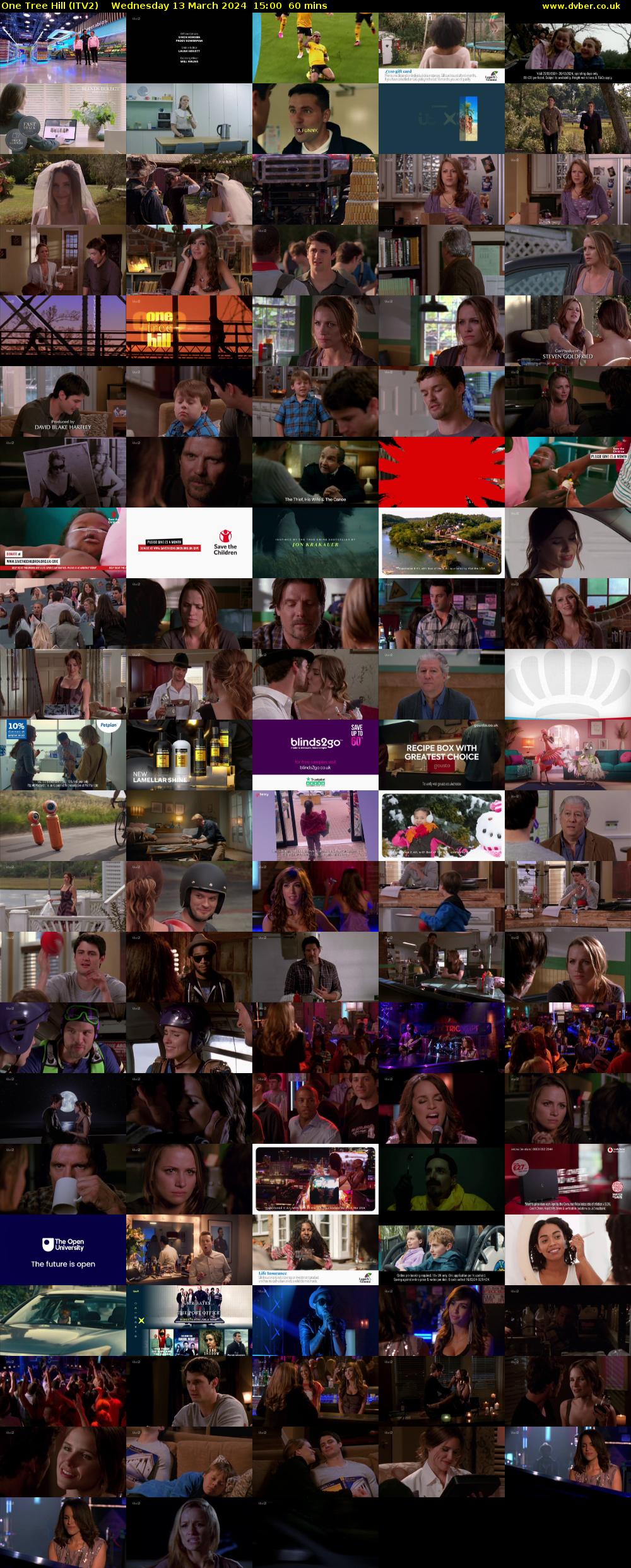 One Tree Hill (ITV2) Wednesday 13 March 2024 15:00 - 16:00