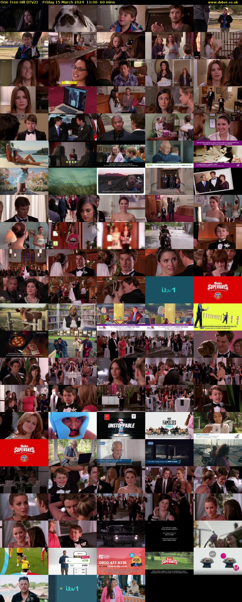 One Tree Hill (ITV2) Friday 15 March 2024 11:00 - 12:00