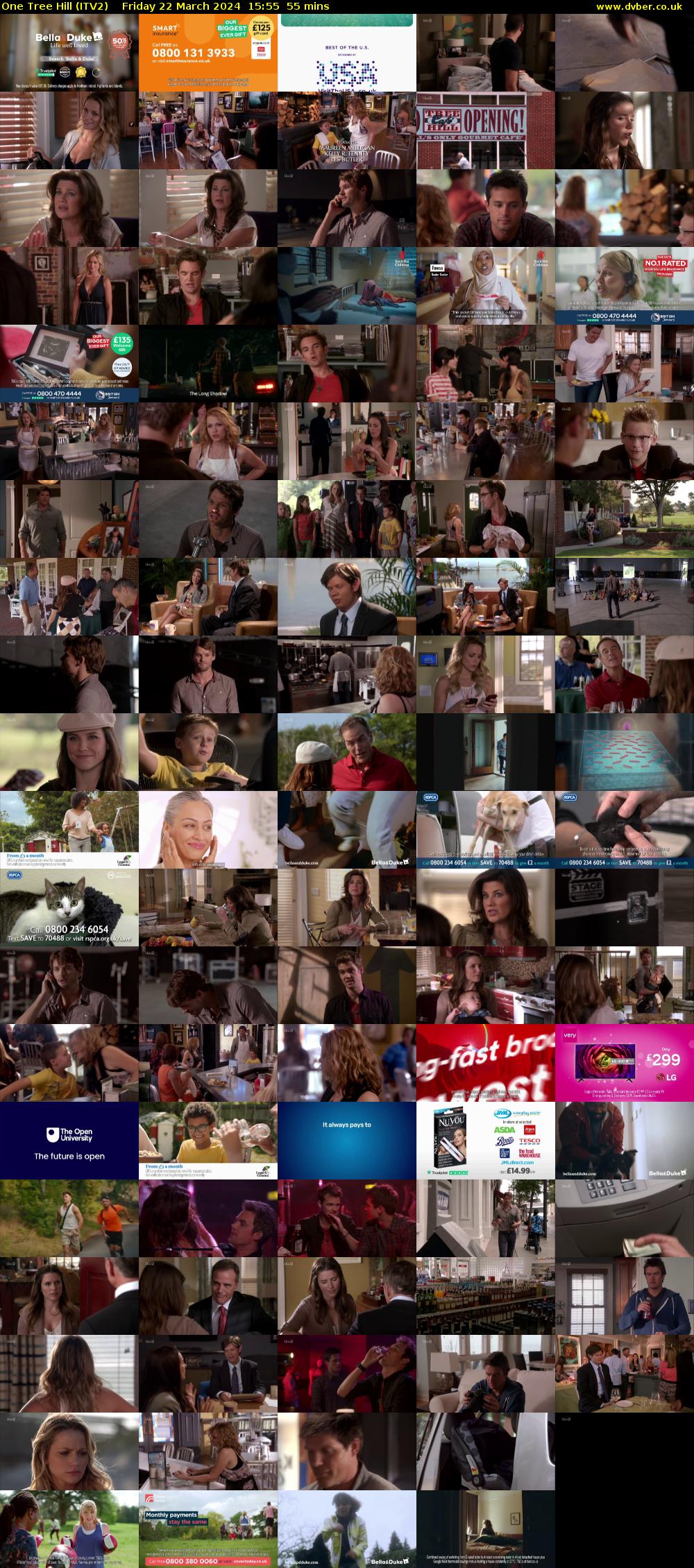 One Tree Hill (ITV2) Friday 22 March 2024 15:55 - 16:50