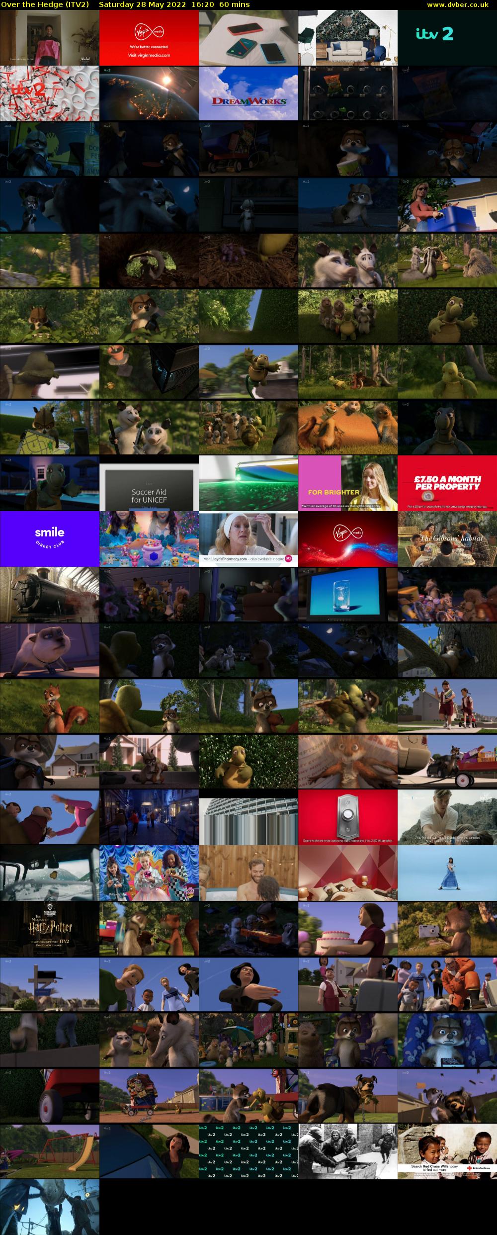 Over the Hedge (ITV2) Saturday 28 May 2022 16:20 - 17:20