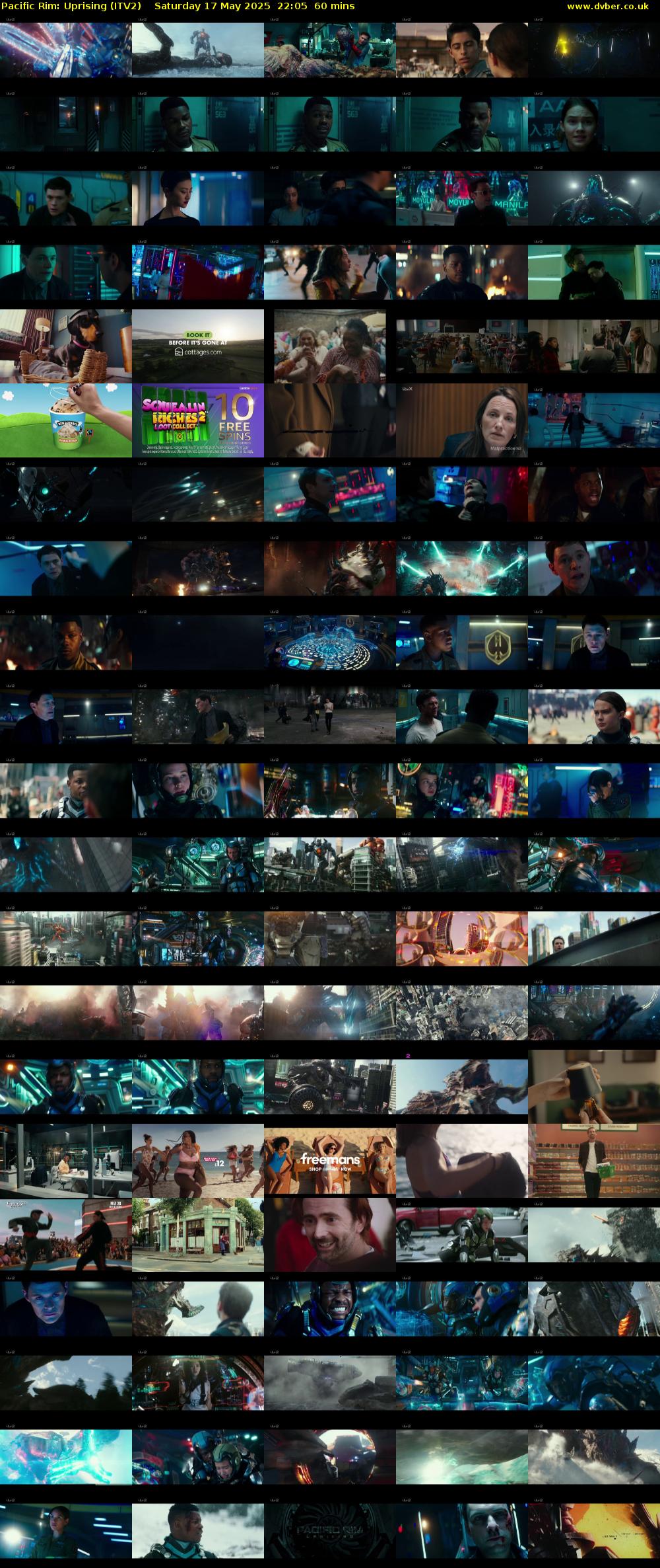 Pacific Rim: Uprising (ITV2) Saturday 17 May 2025 22:05 - 23:05
