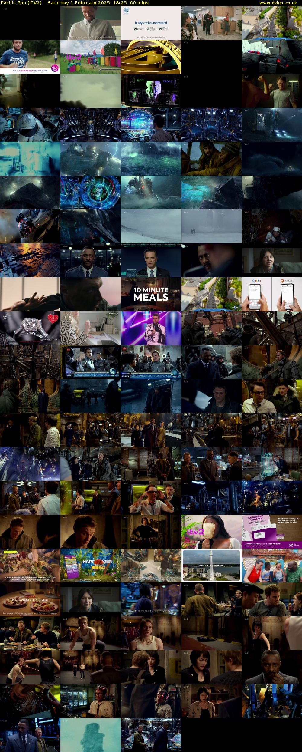 Pacific Rim (ITV2) Saturday 1 February 2025 18:25 - 19:25