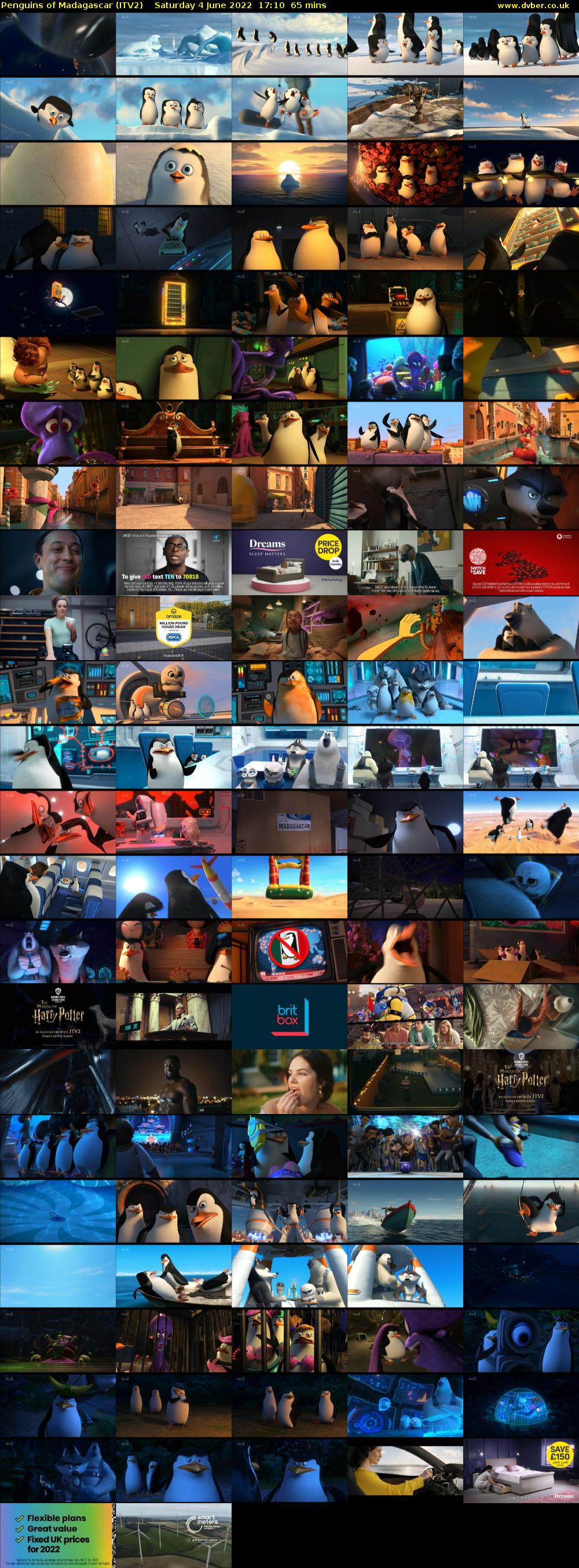Penguins of Madagascar (ITV2) Saturday 4 June 2022 17:10 - 18:15