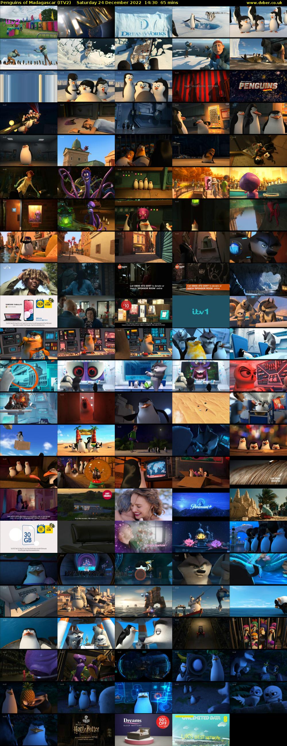 Penguins of Madagascar (ITV2) Saturday 24 December 2022 14:30 - 15:35