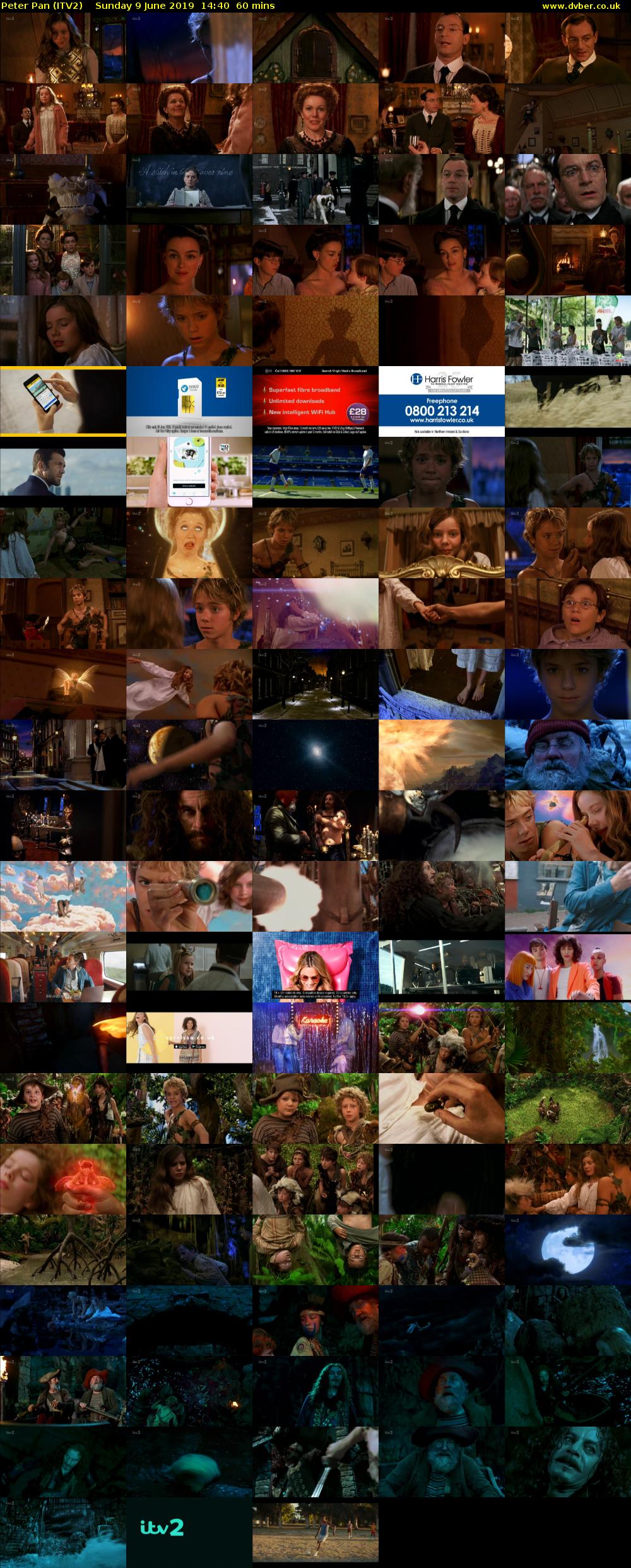 Peter Pan (ITV2) Sunday 9 June 2019 14:40 - 15:40