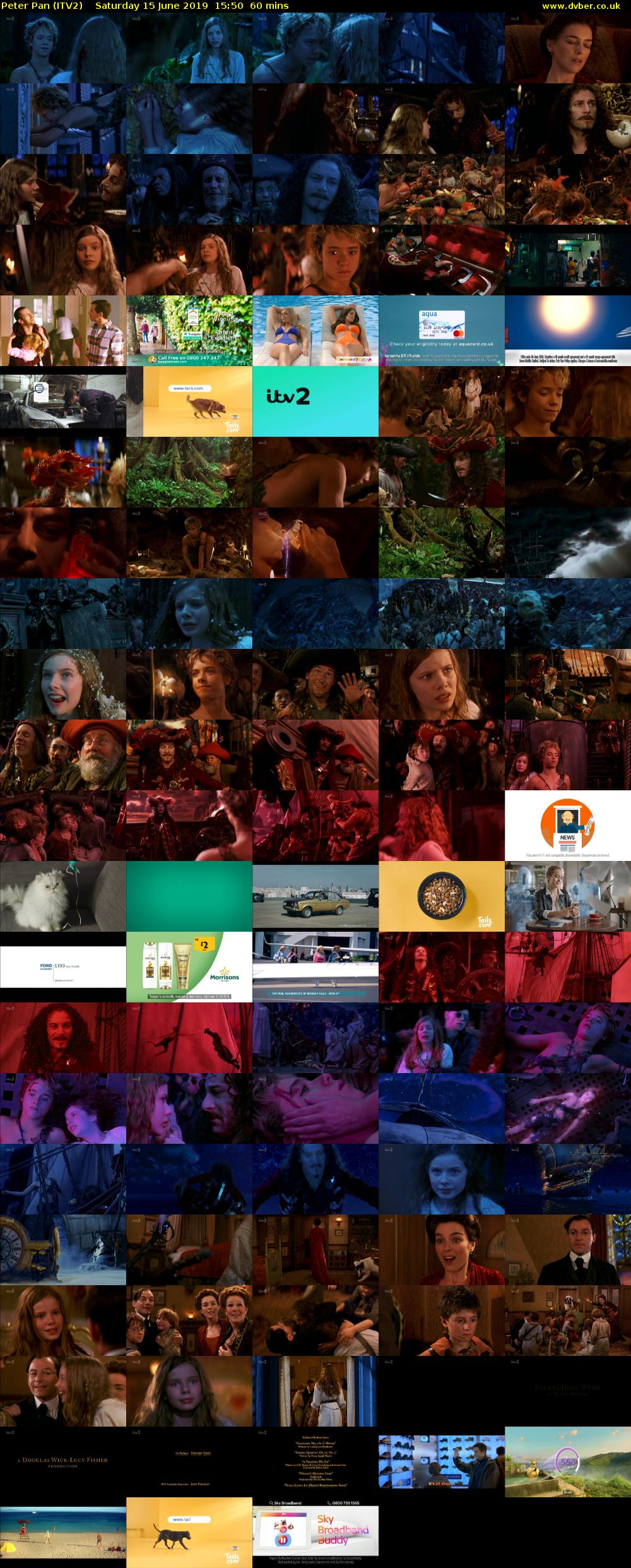 Peter Pan (ITV2) Saturday 15 June 2019 15:50 - 16:50