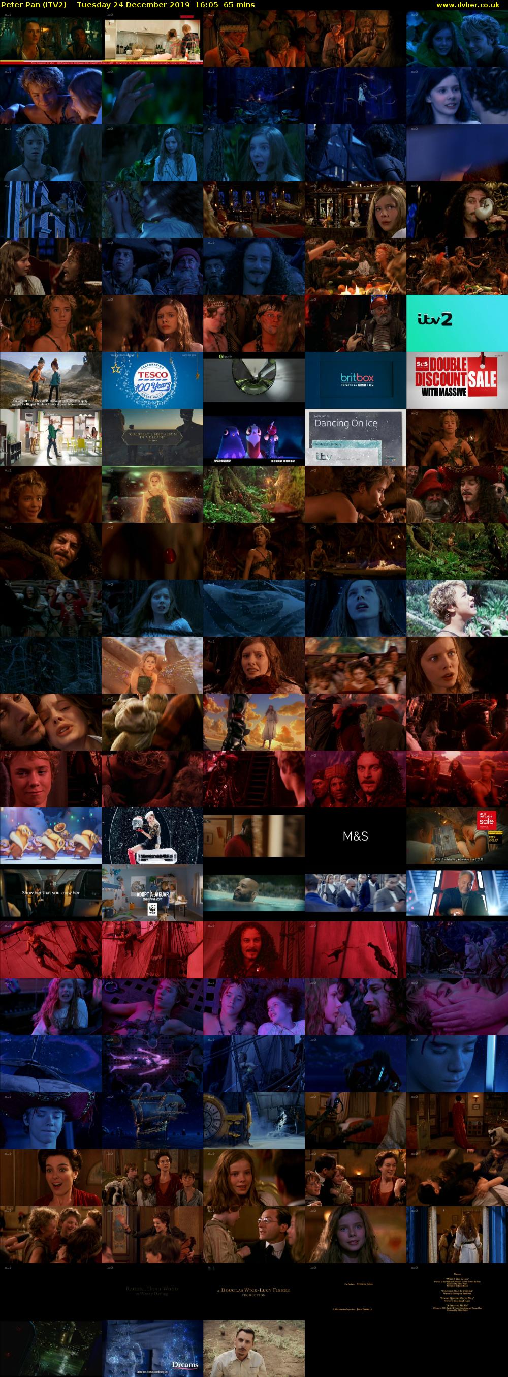 Peter Pan (ITV2) Tuesday 24 December 2019 16:05 - 17:10